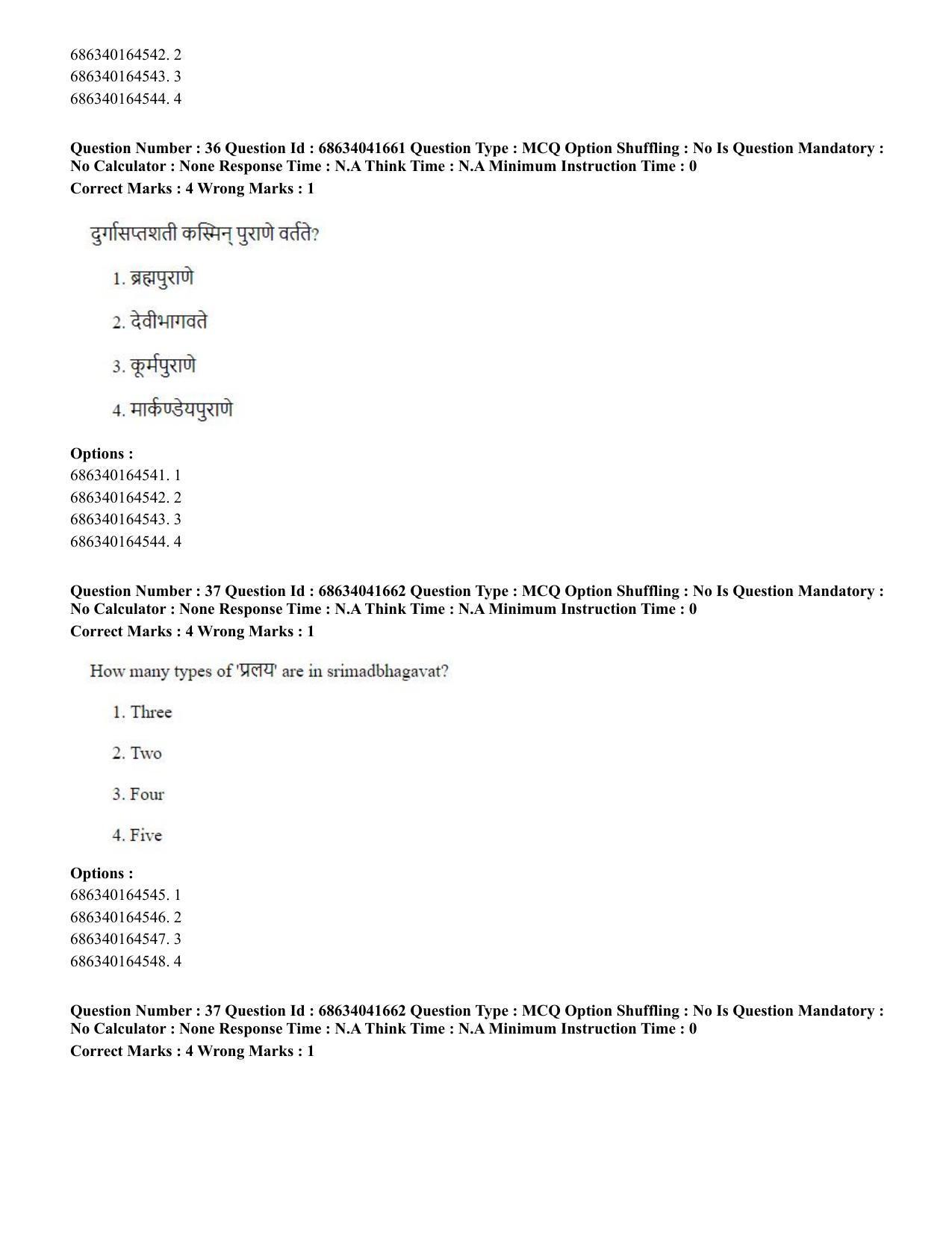 CUET PG 2023: ACQP09 – Indian Knowledge System (Eng) - Shift 3 (30-06-2023) Question Paper - Page 35