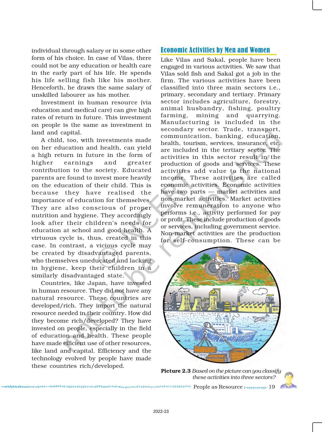 NCERT Book for Class 9 Economics Chapter 2 People as Resource - Page 4
