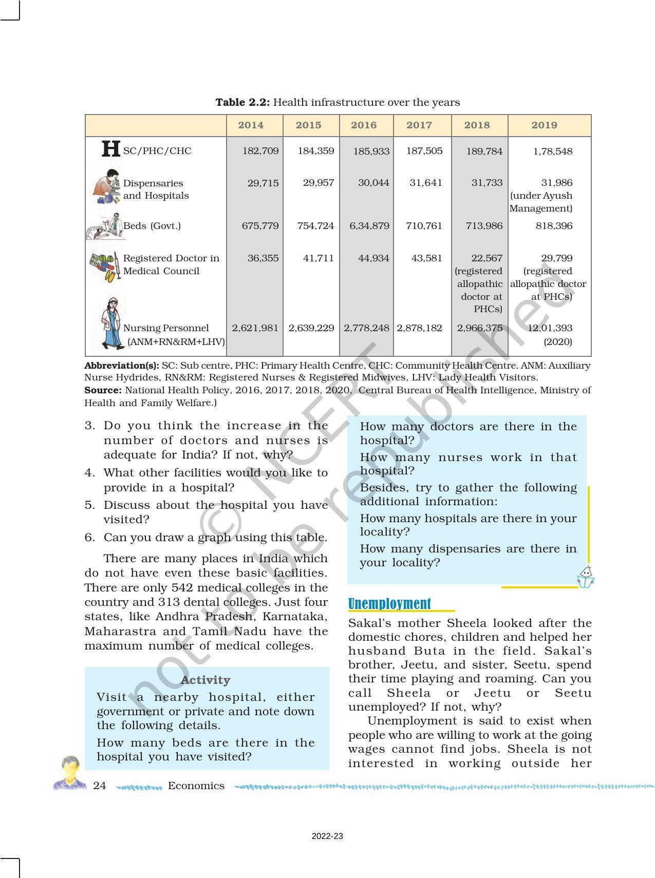 NCERT Book for Class 9 Economics Chapter 2 People as Resource - Page 9