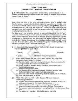 MAH MBA CET 2022 Question Paper