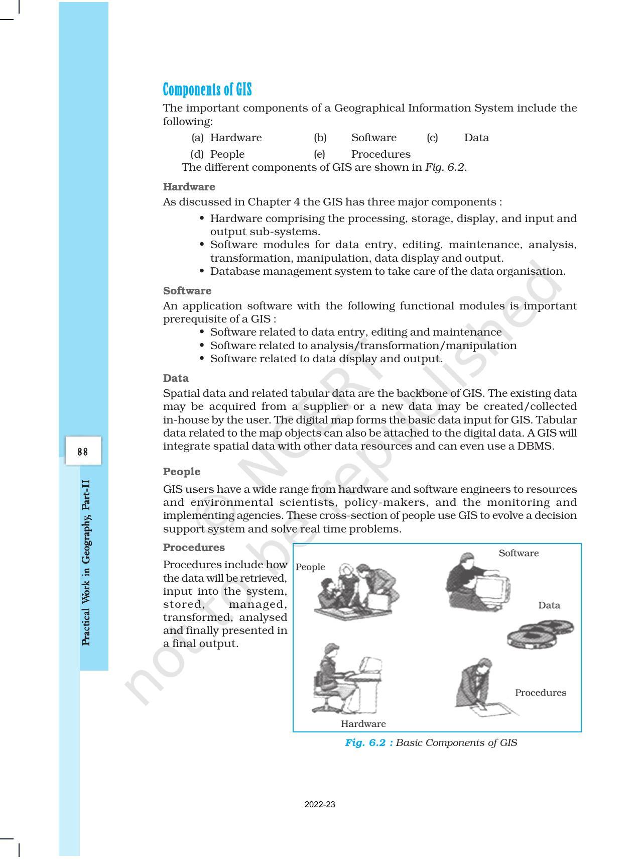 NCERT Book for Class 12 Geography (Part-III) Chapter 6 Spatial Information Technology - Page 4