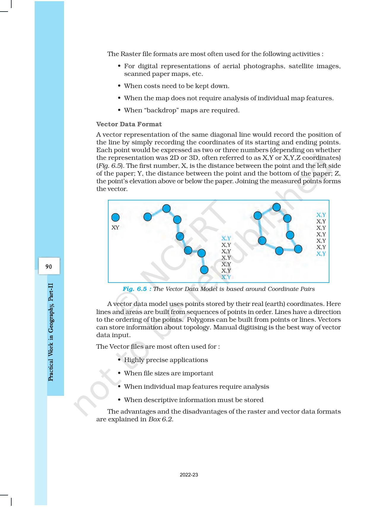 NCERT Book for Class 12 Geography (Part-III) Chapter 6 Spatial Information Technology - Page 6