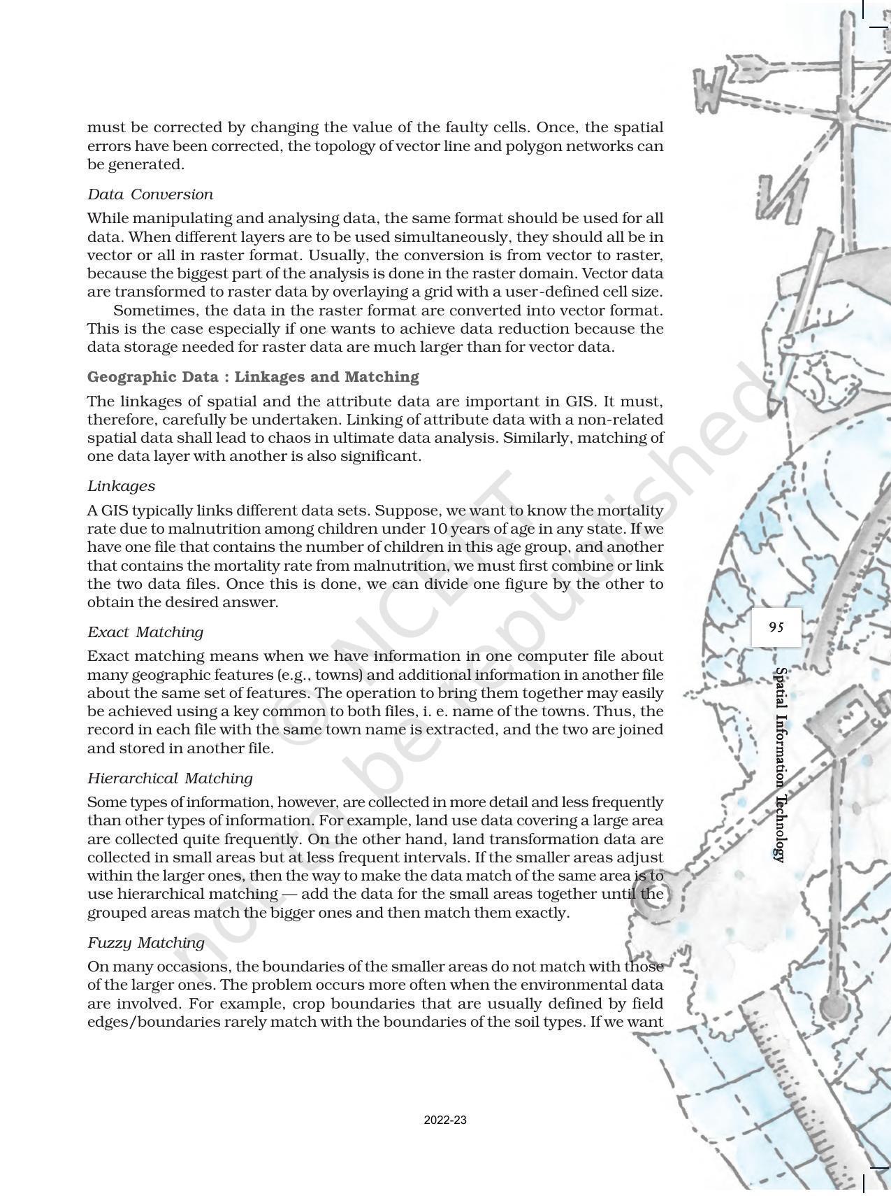 NCERT Book for Class 12 Geography (Part-III) Chapter 6 Spatial Information Technology - Page 11