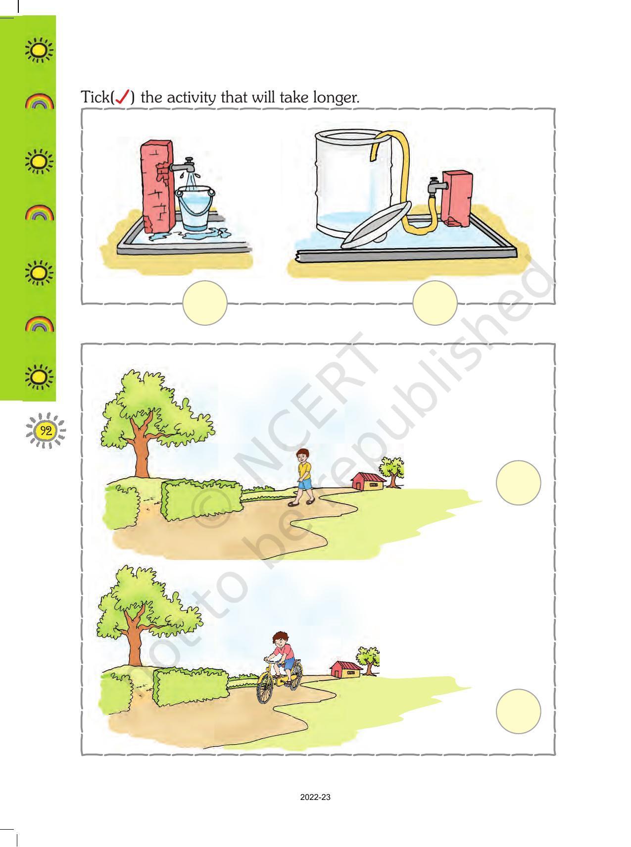NCERT Book for Class 1 Maths :Chapter 6-Time - Page 4