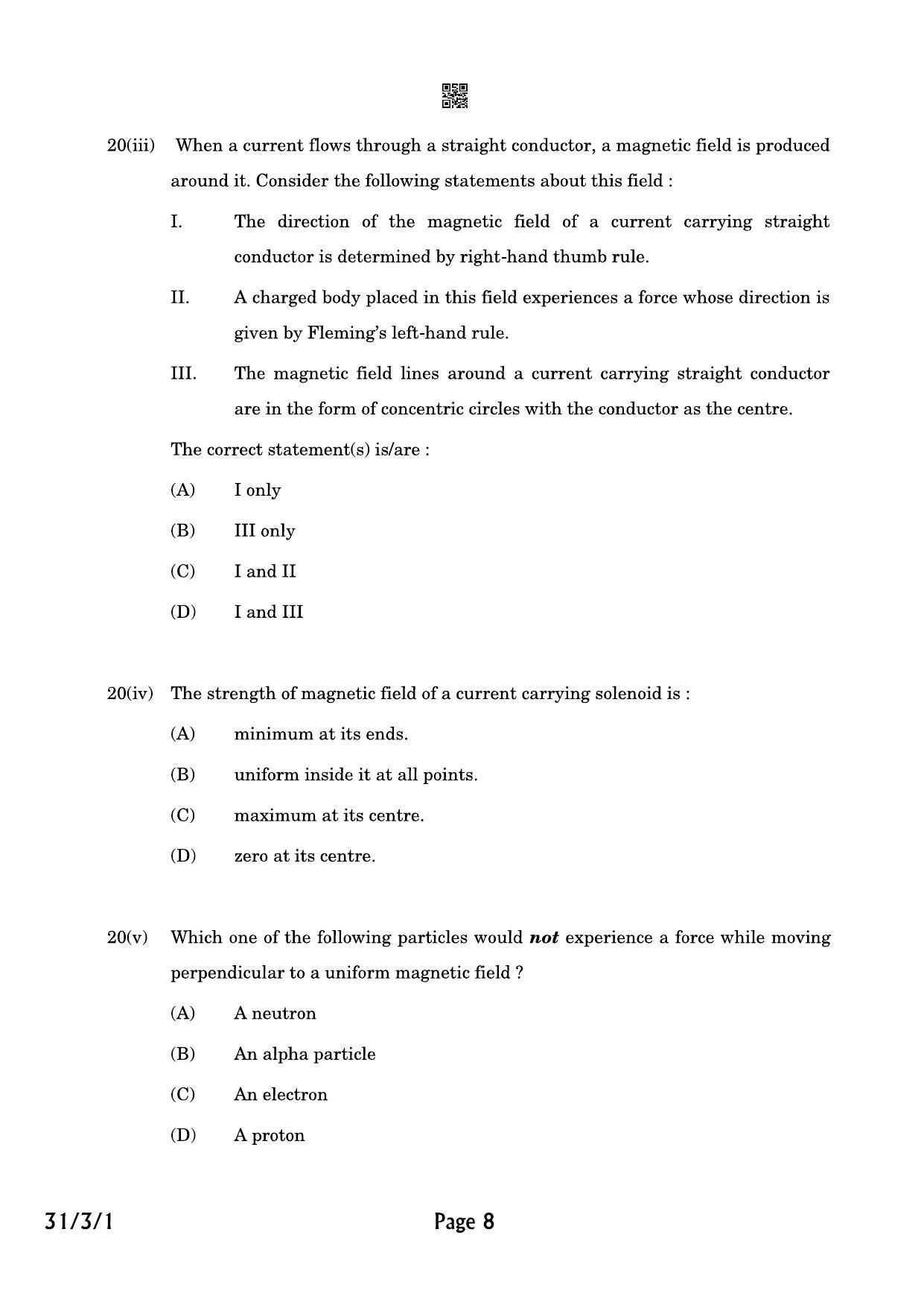 CBSE Class 10 QP_086_SCIENCE 2021 Compartment Question Paper - Page 8