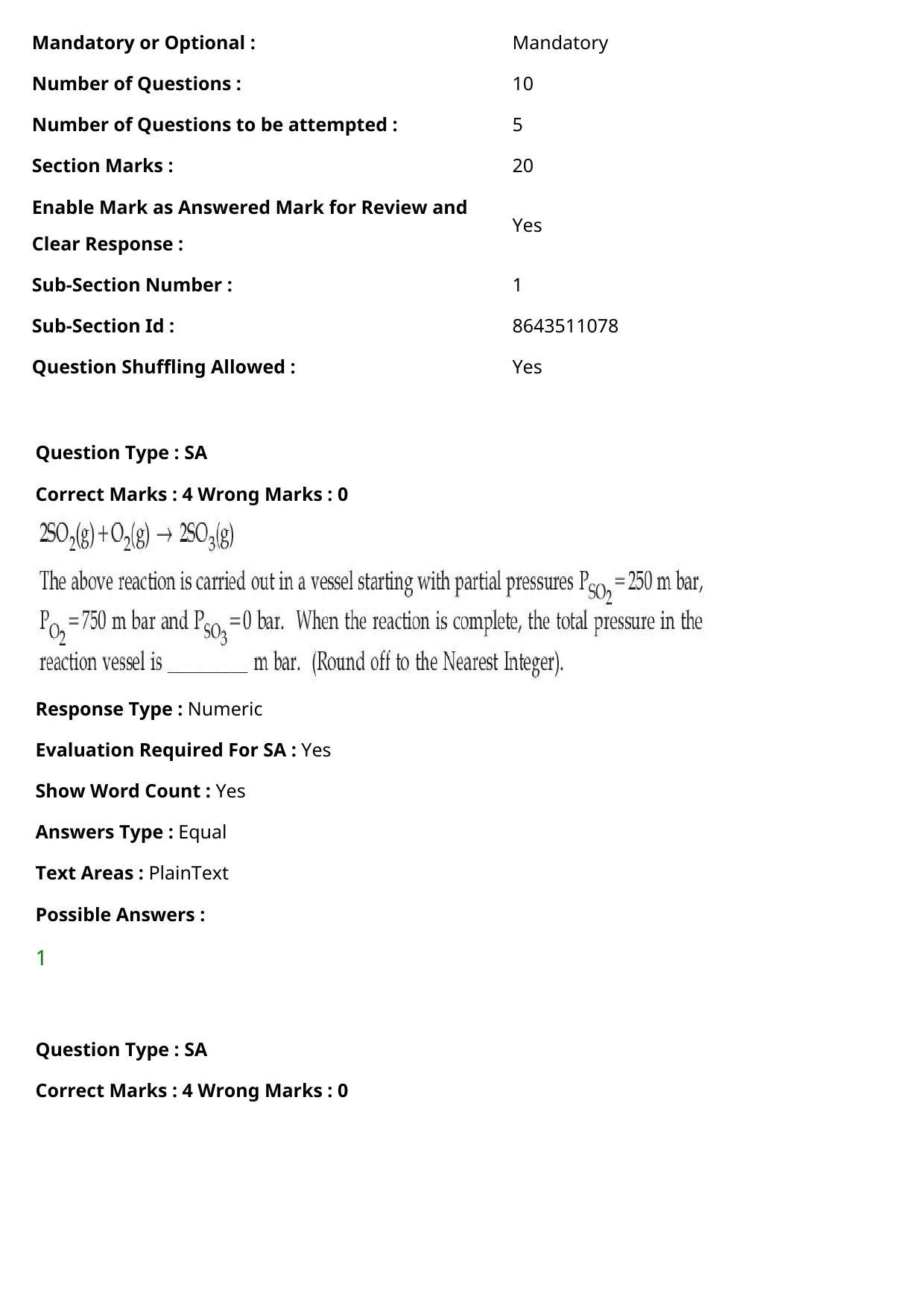 JEE Mains 2021: BTech Malayalam (Shift 2) 27-07-2021 Question Paper - Page 75