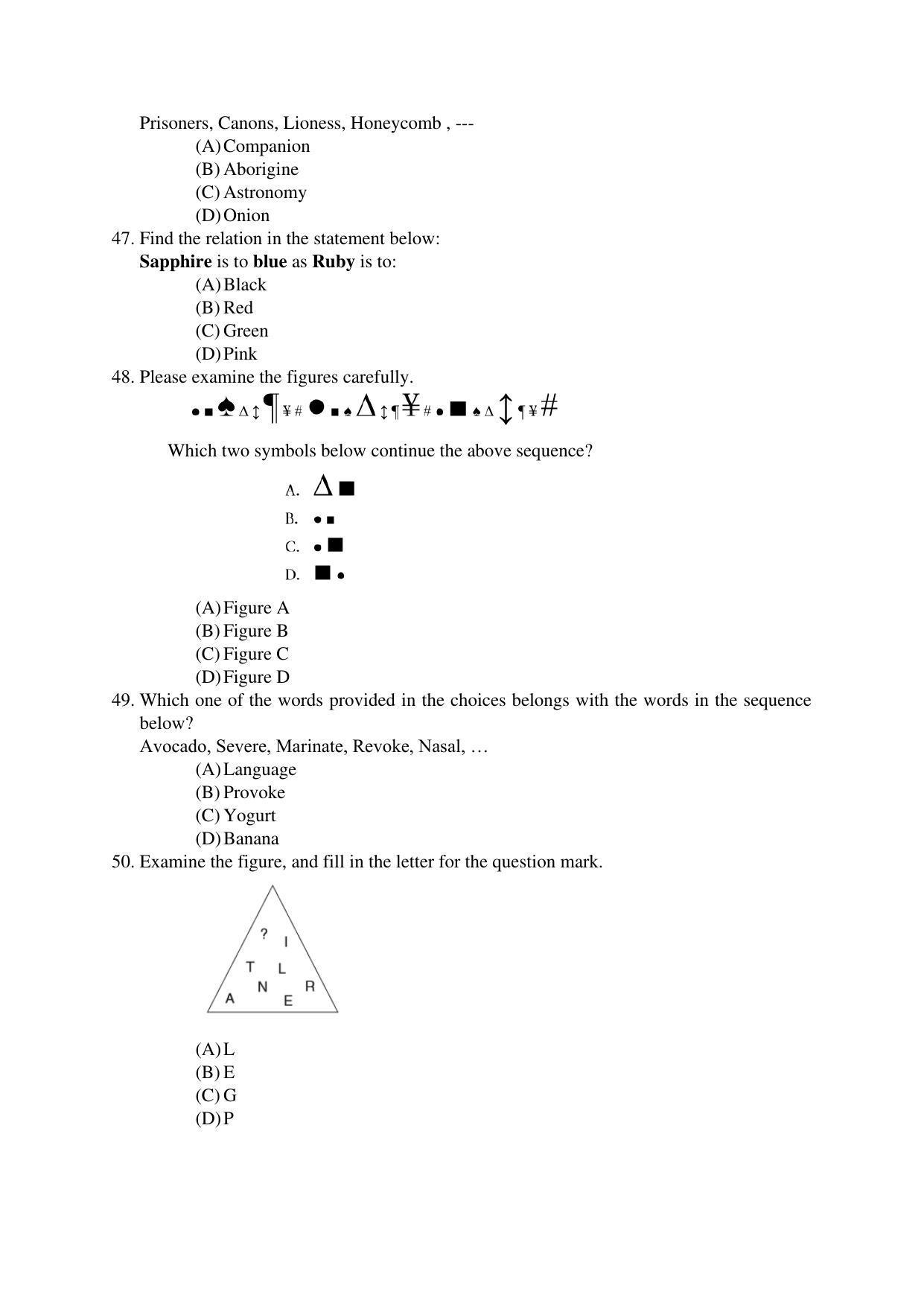 OJEE 2020 MBA Question Paper - Page 9