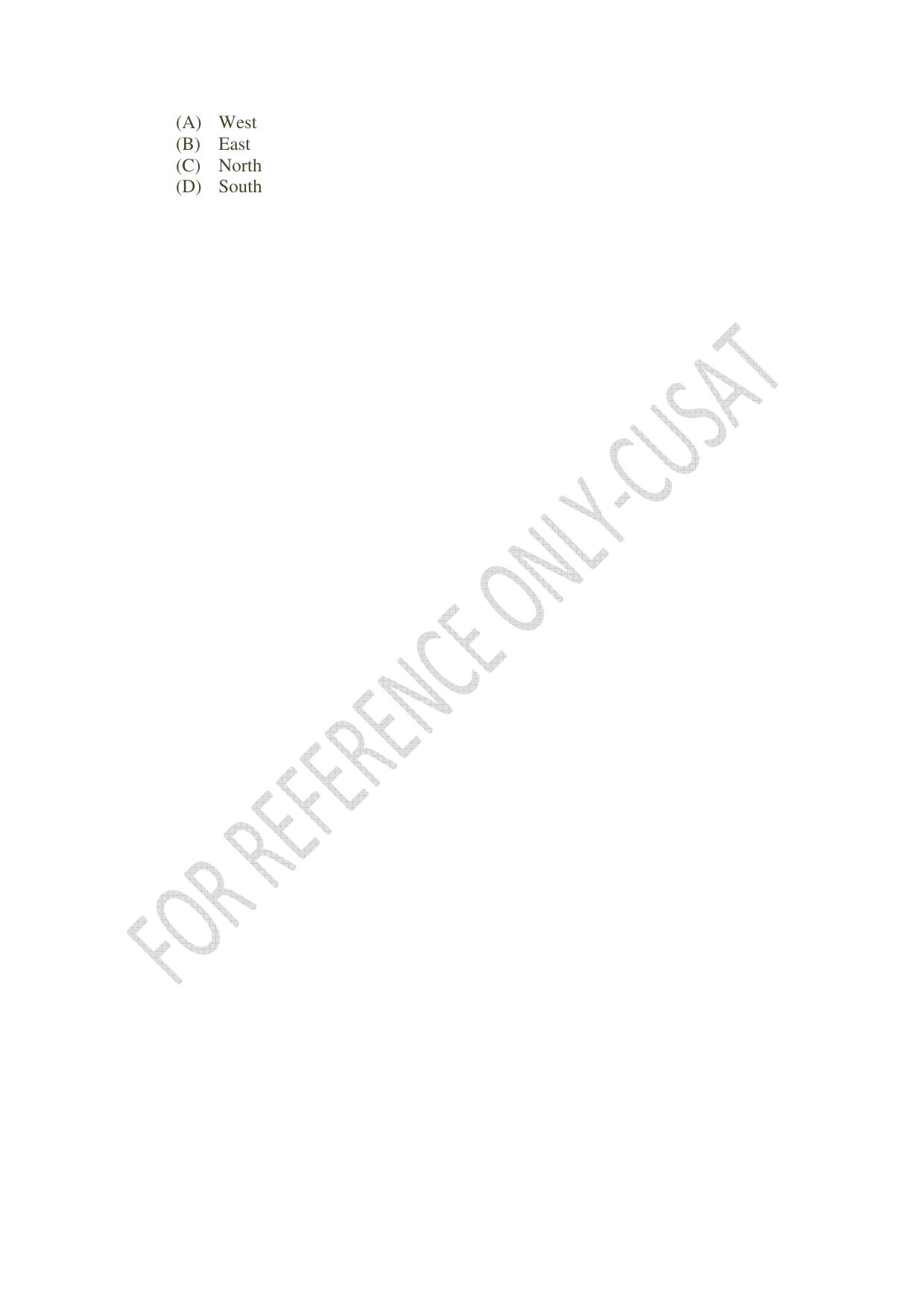CUSAT CAT 2022 MVoc Pregramme in Mobile Phone Application Development Question Paper - Page 26