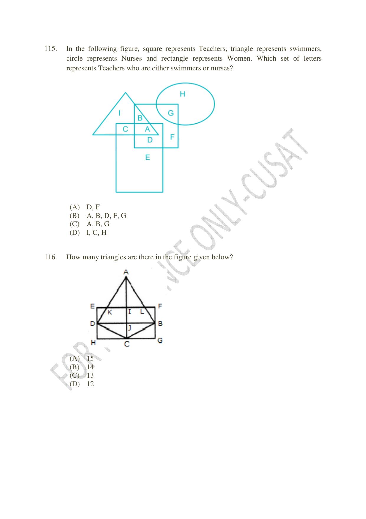 CUSAT CAT 2022 MVoc Pregramme in Mobile Phone Application Development Question Paper - Page 28