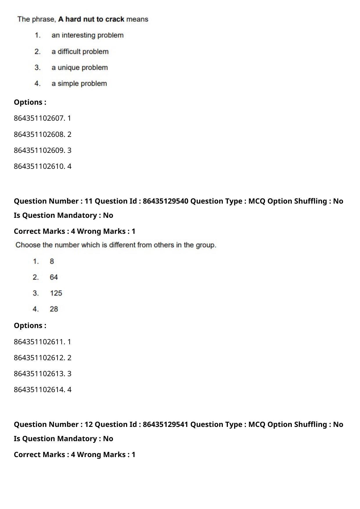 CUET PG 2021 PGQP43 Question Paper - Page 7