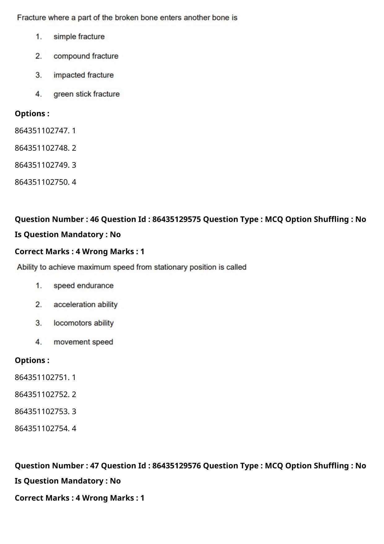 CUET PG 2021 PGQP43 Question Paper - Page 25