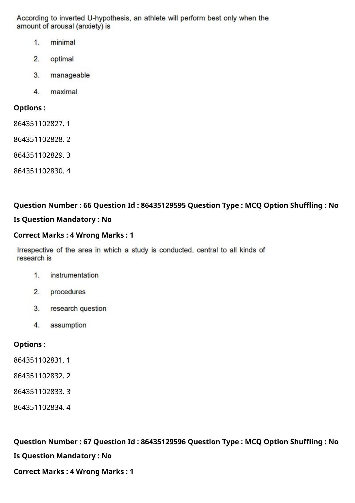 CUET PG 2021 PGQP43 Question Paper - Page 35