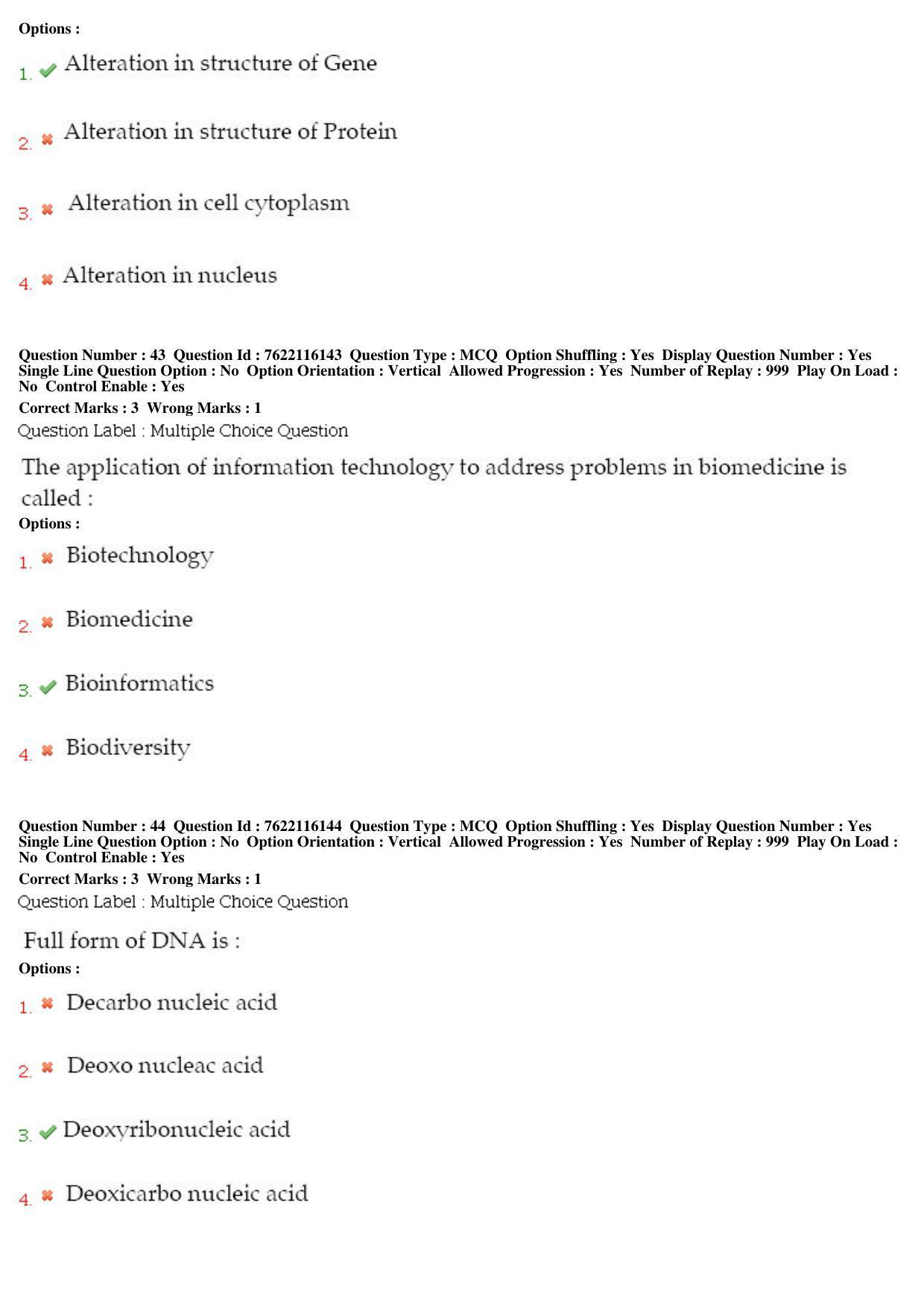 BHU RET Surgical Oncology 2019 Question Paper - Page 23