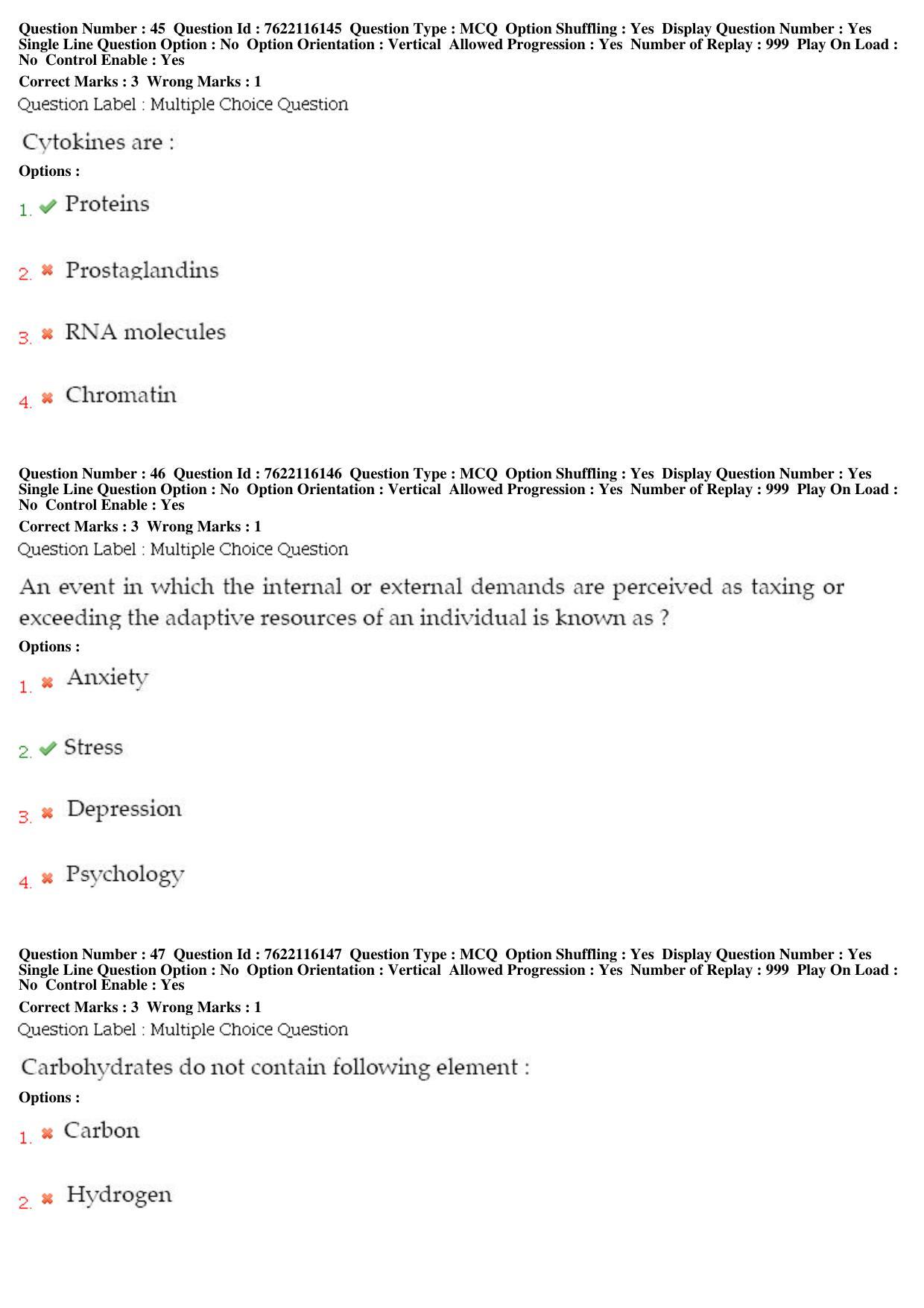 BHU RET Surgical Oncology 2019 Question Paper - Page 24