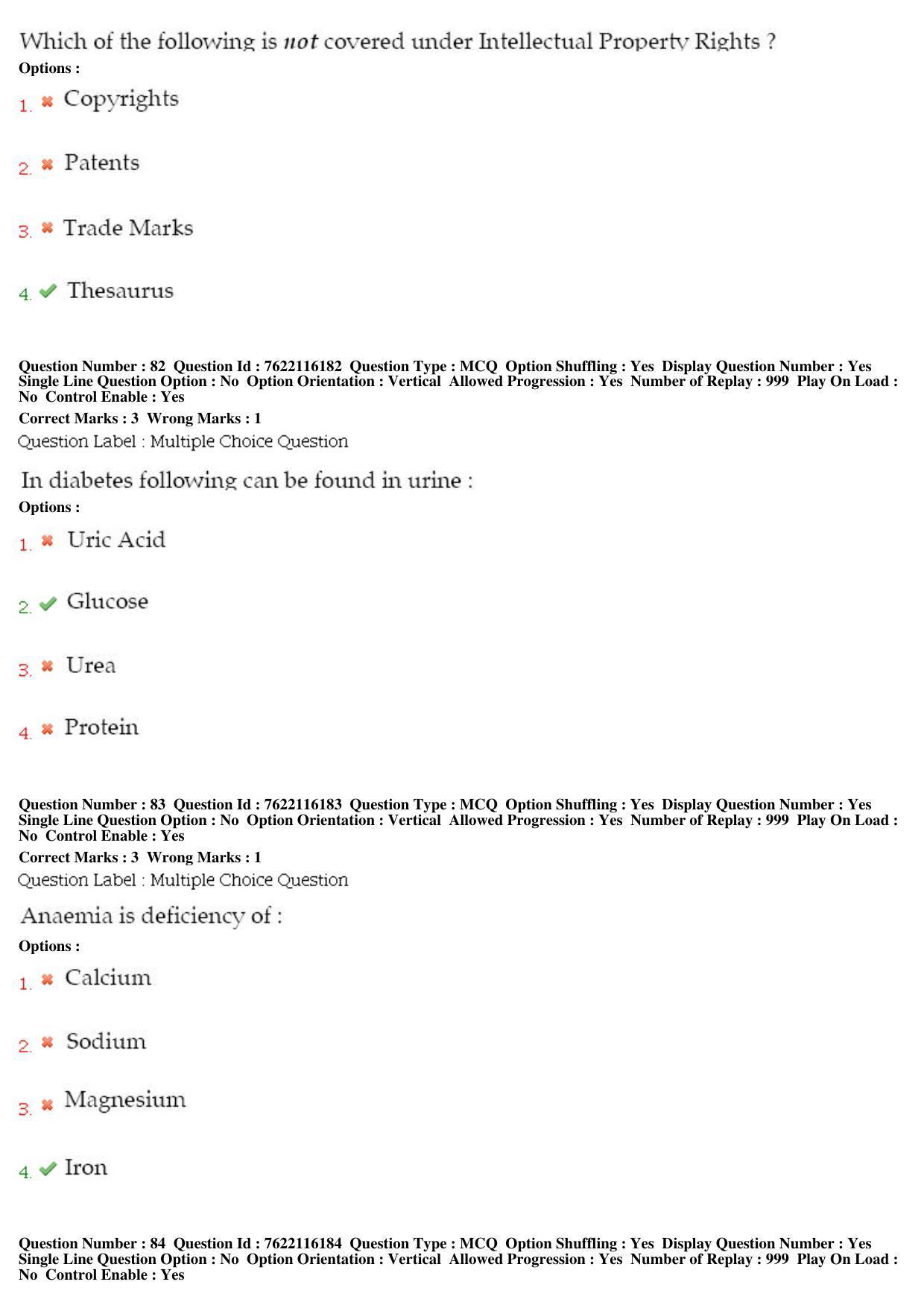 BHU RET Surgical Oncology 2019 Question Paper - Page 37