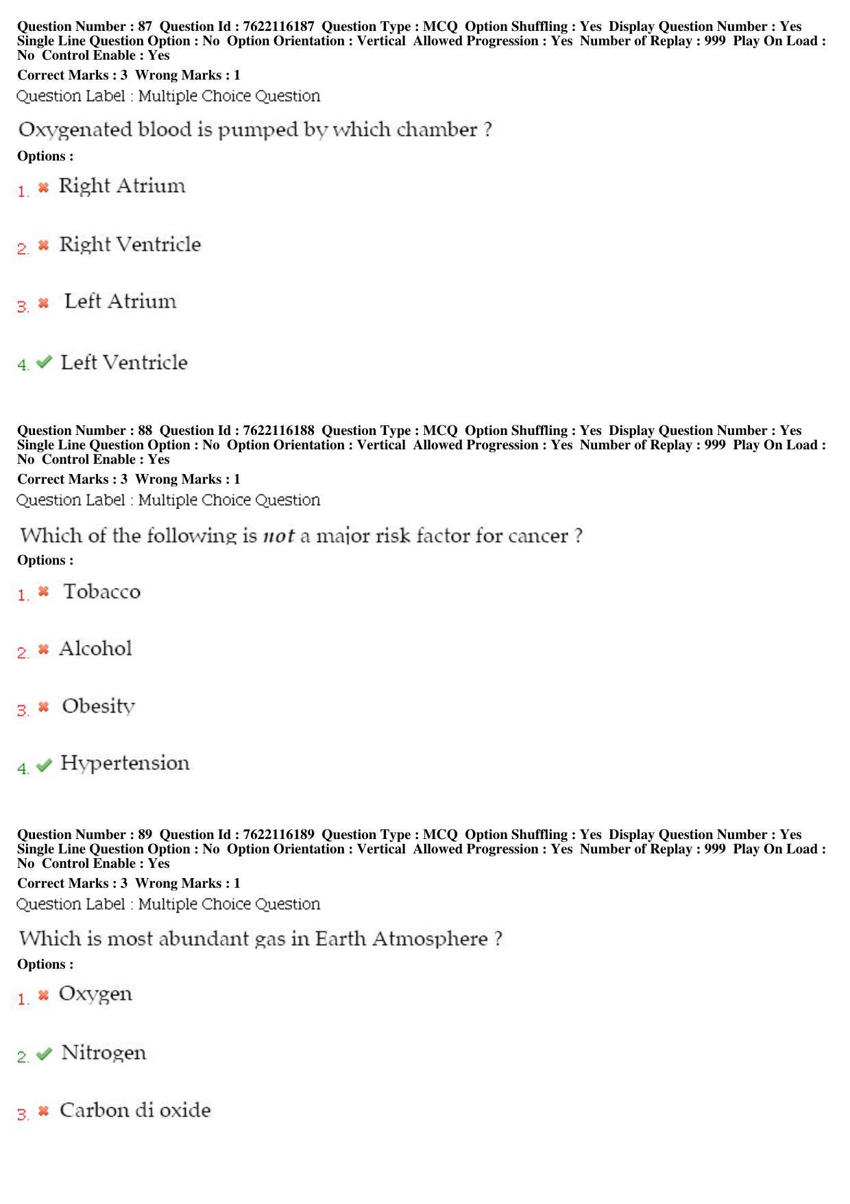 BHU RET Surgical Oncology 2019 Question Paper - Page 39