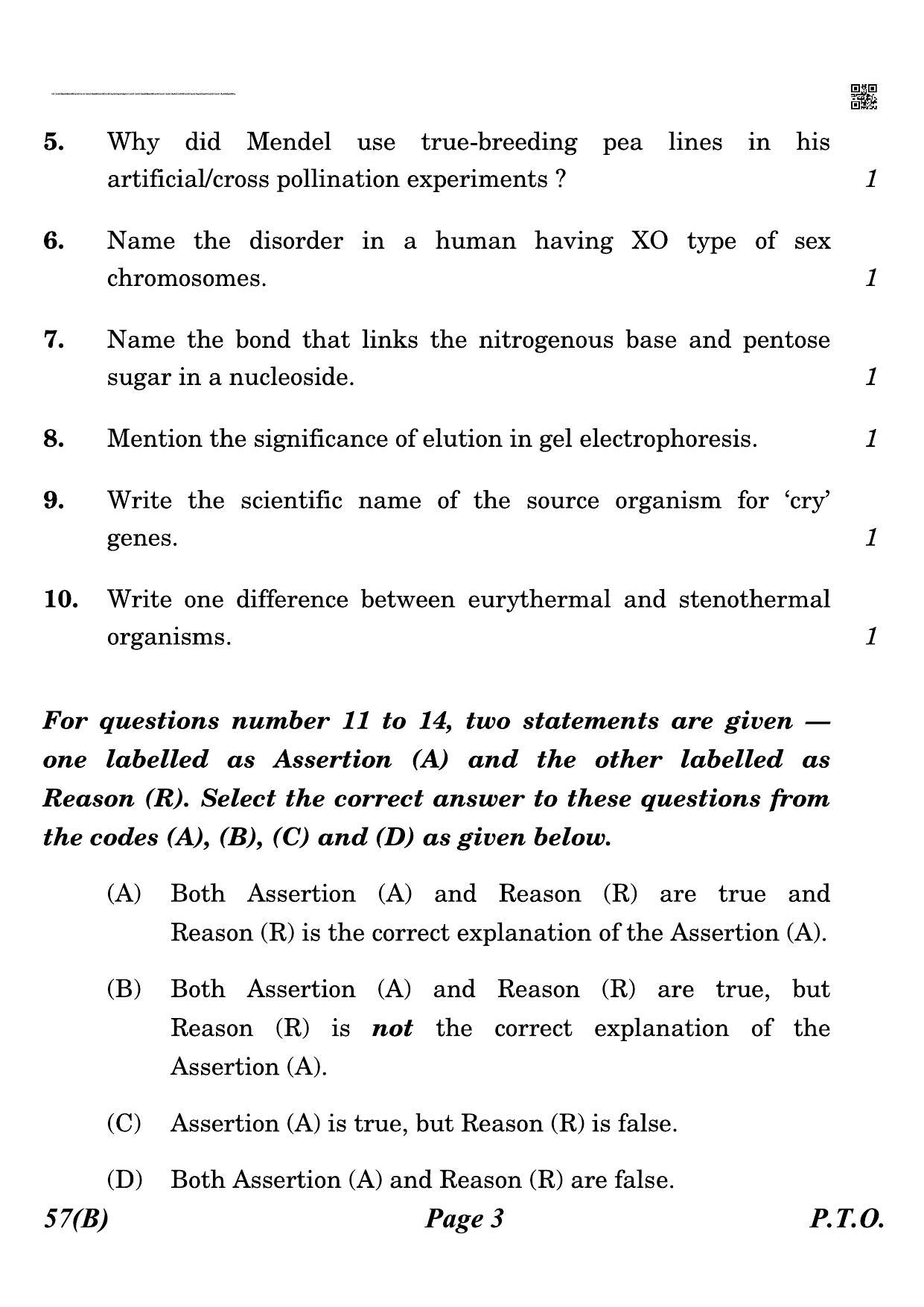 CBSE Class 12 QP_044_biology_for_visually_impared_candidates 2021 Compartment Question Paper - Page 3