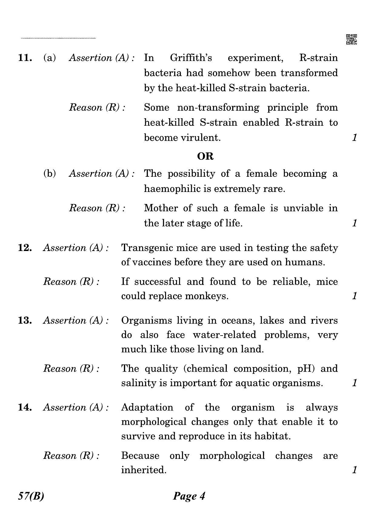 CBSE Class 12 QP_044_biology_for_visually_impared_candidates 2021 Compartment Question Paper - Page 4