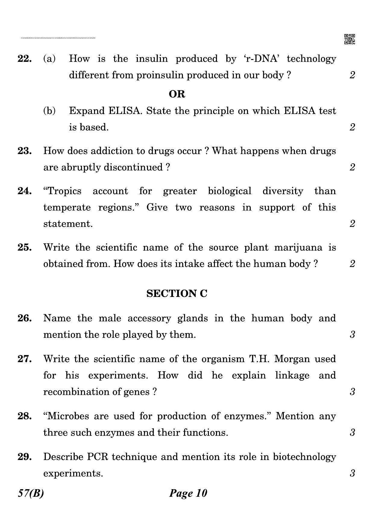 CBSE Class 12 QP_044_biology_for_visually_impared_candidates 2021 Compartment Question Paper - Page 10