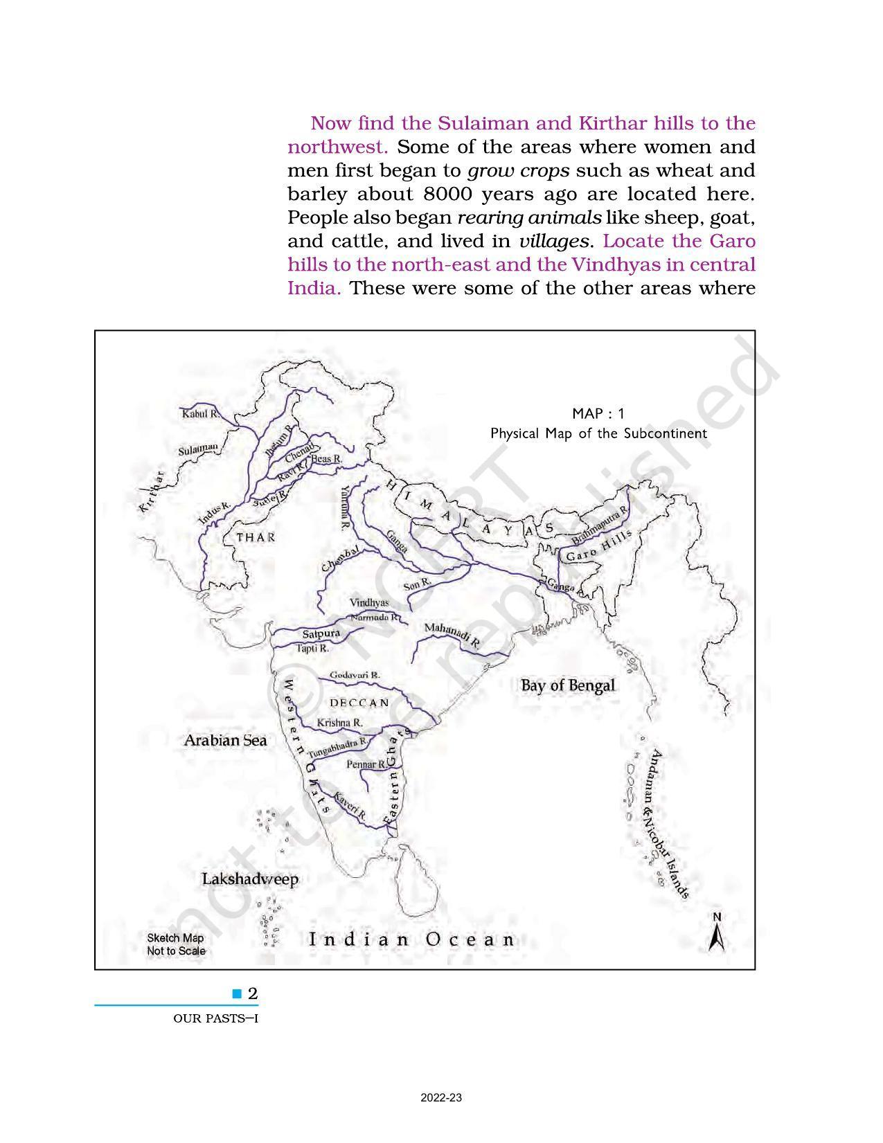 NCERT Book for Class 6 History (Social Science) : Chapter 1-What Where, How, and When? - Page 2