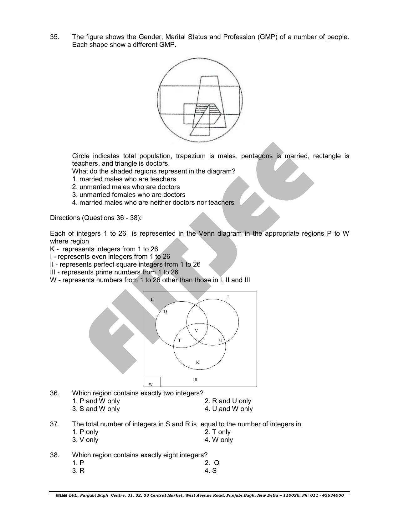 NTSE 2018 (Stage II) MAT Question Paper (May 13, 2018 ) - Page 11