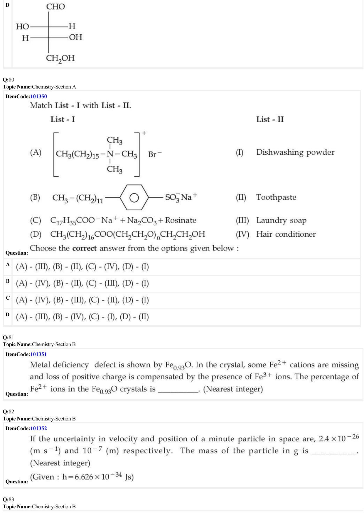 JEE Mains 2022: BTech English (Shift 1) 27-06-2022 Question Paper - Page 25