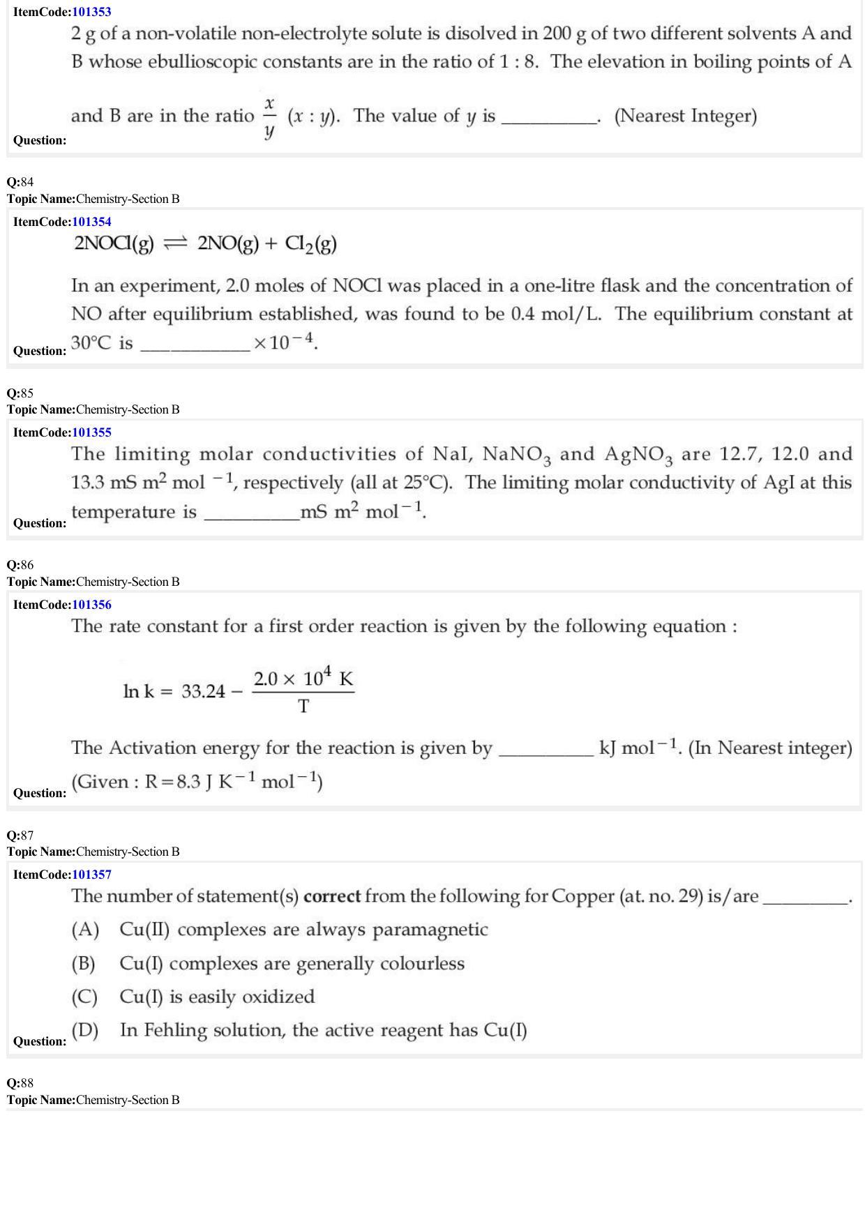 JEE Mains 2022: BTech English (Shift 1) 27-06-2022 Question Paper - Page 26