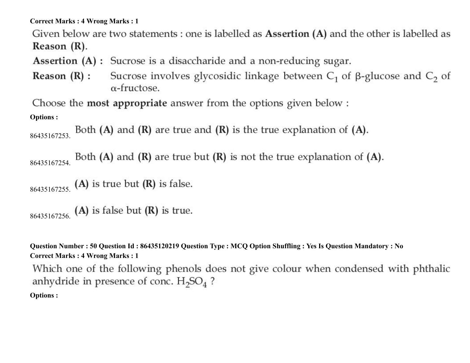 JEE Mains 2021: BTech (Shift 2) 26-08-2021 Question Paper - Page 43