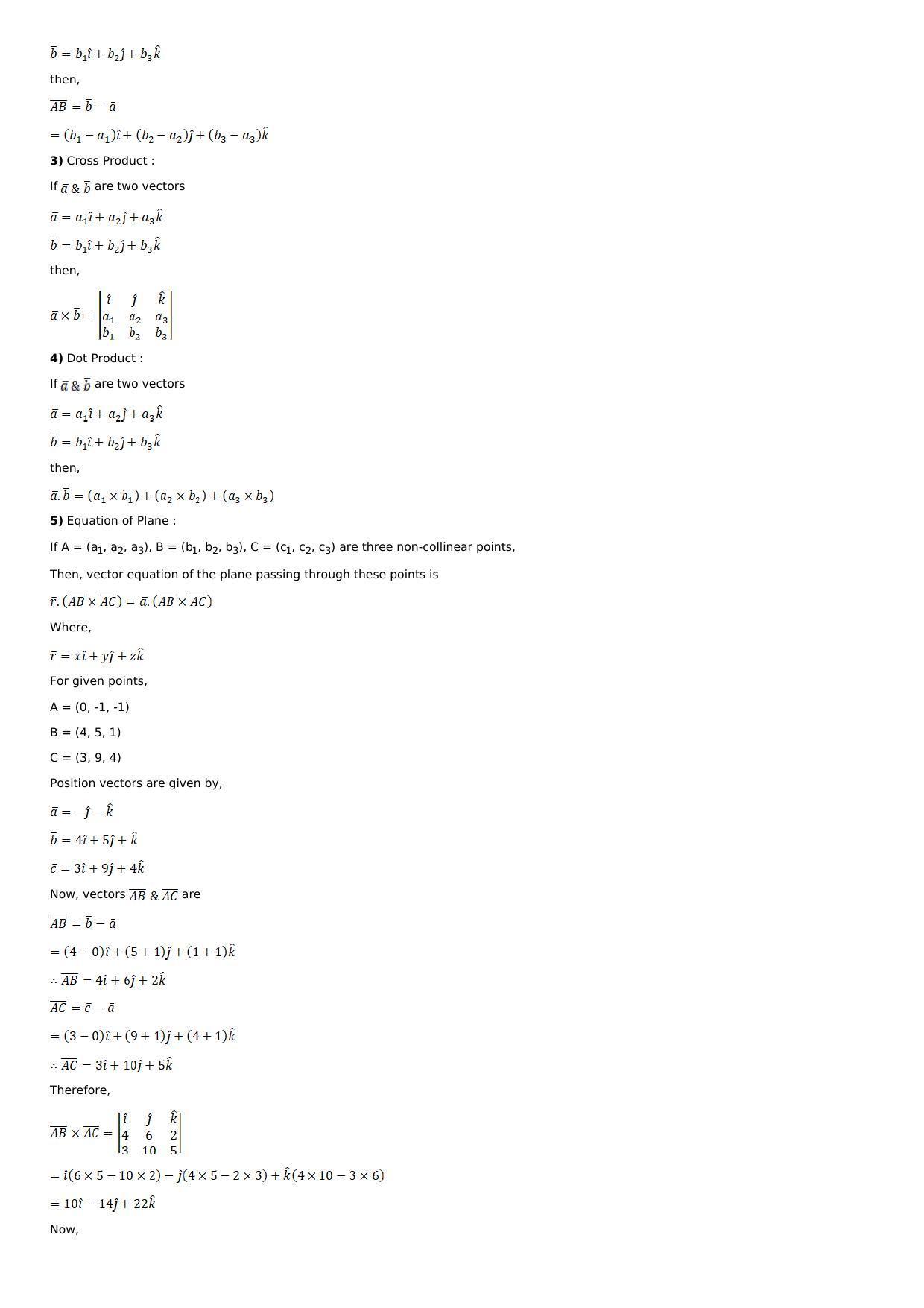 Chapter 28: The Plane Solutions: RS Aggarwal Class 12 Solutions  - Page 3