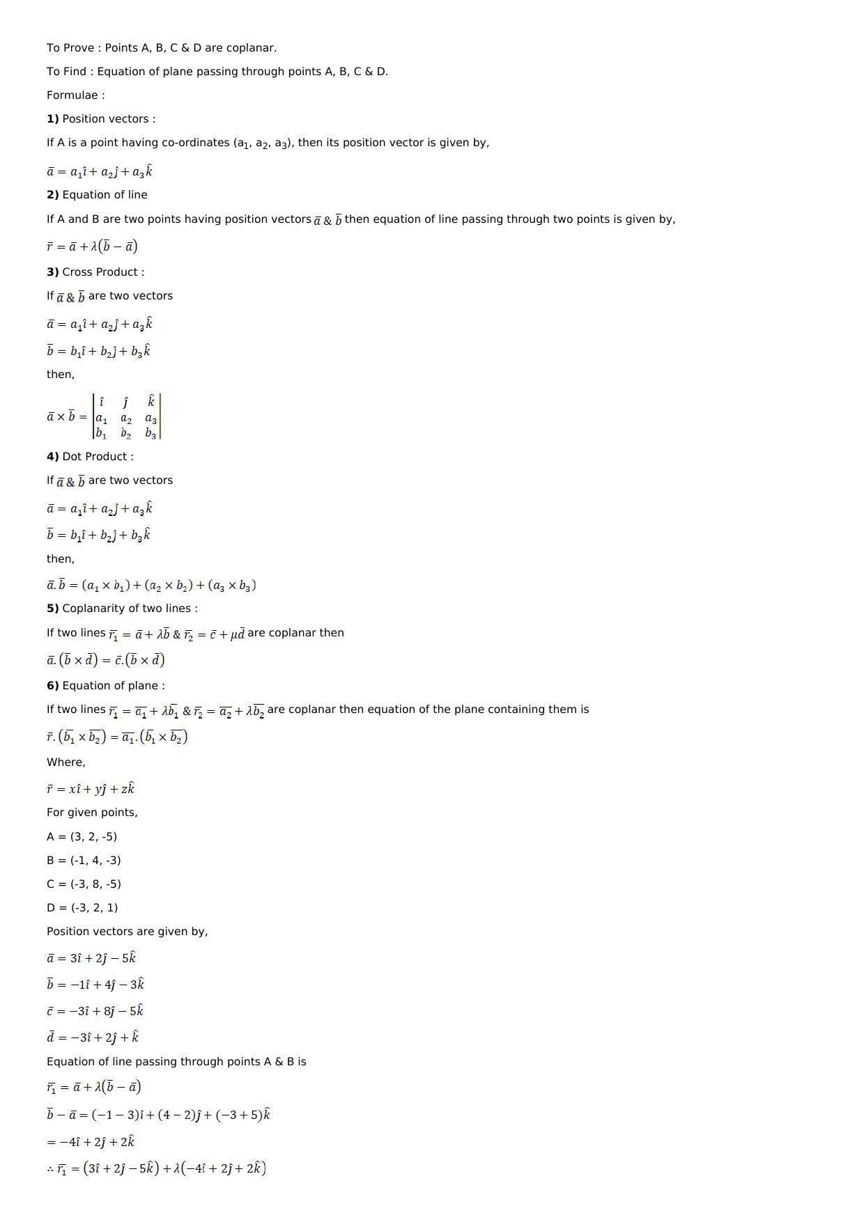 Chapter 28: The Plane Solutions: RS Aggarwal Class 12 Solutions  - Page 6