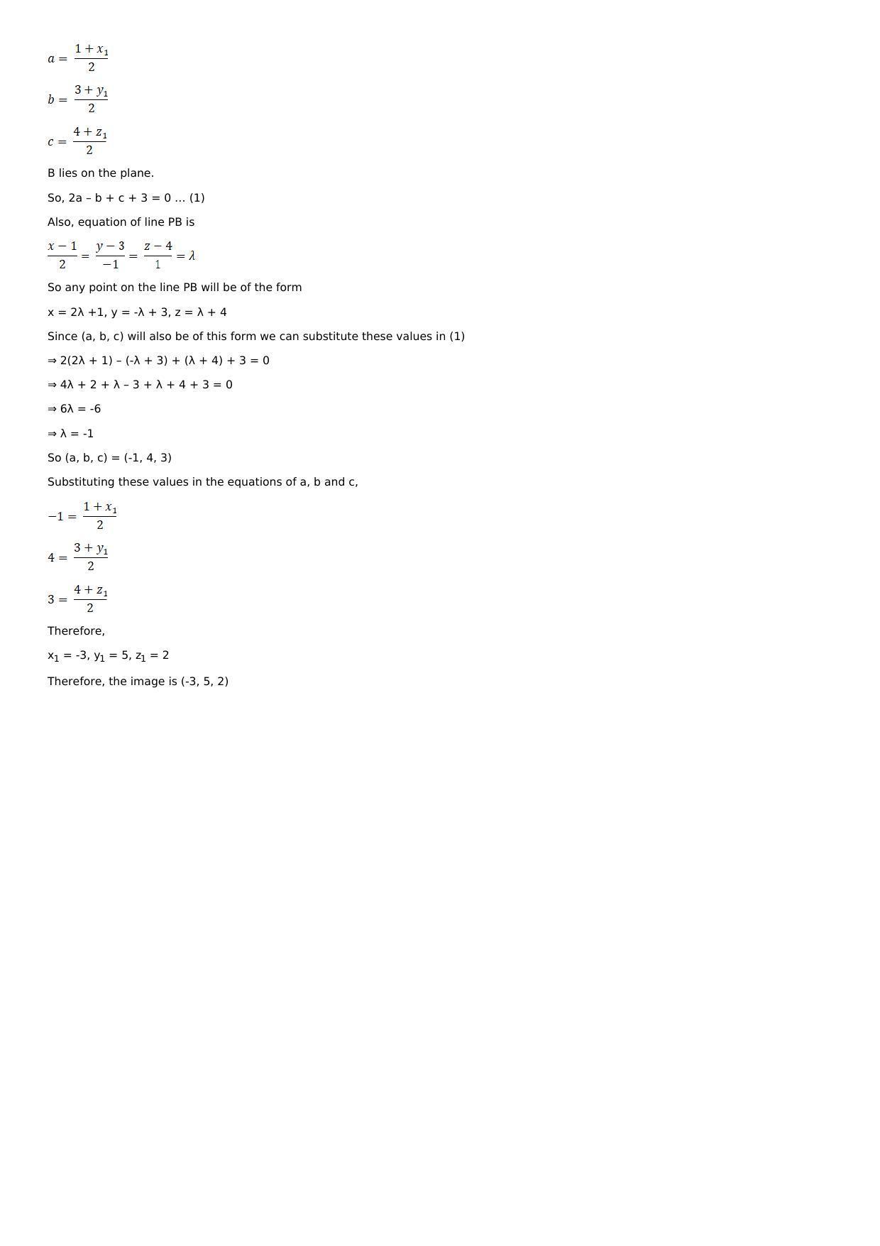 Chapter 28: The Plane Solutions: RS Aggarwal Class 12 Solutions  - Page 132