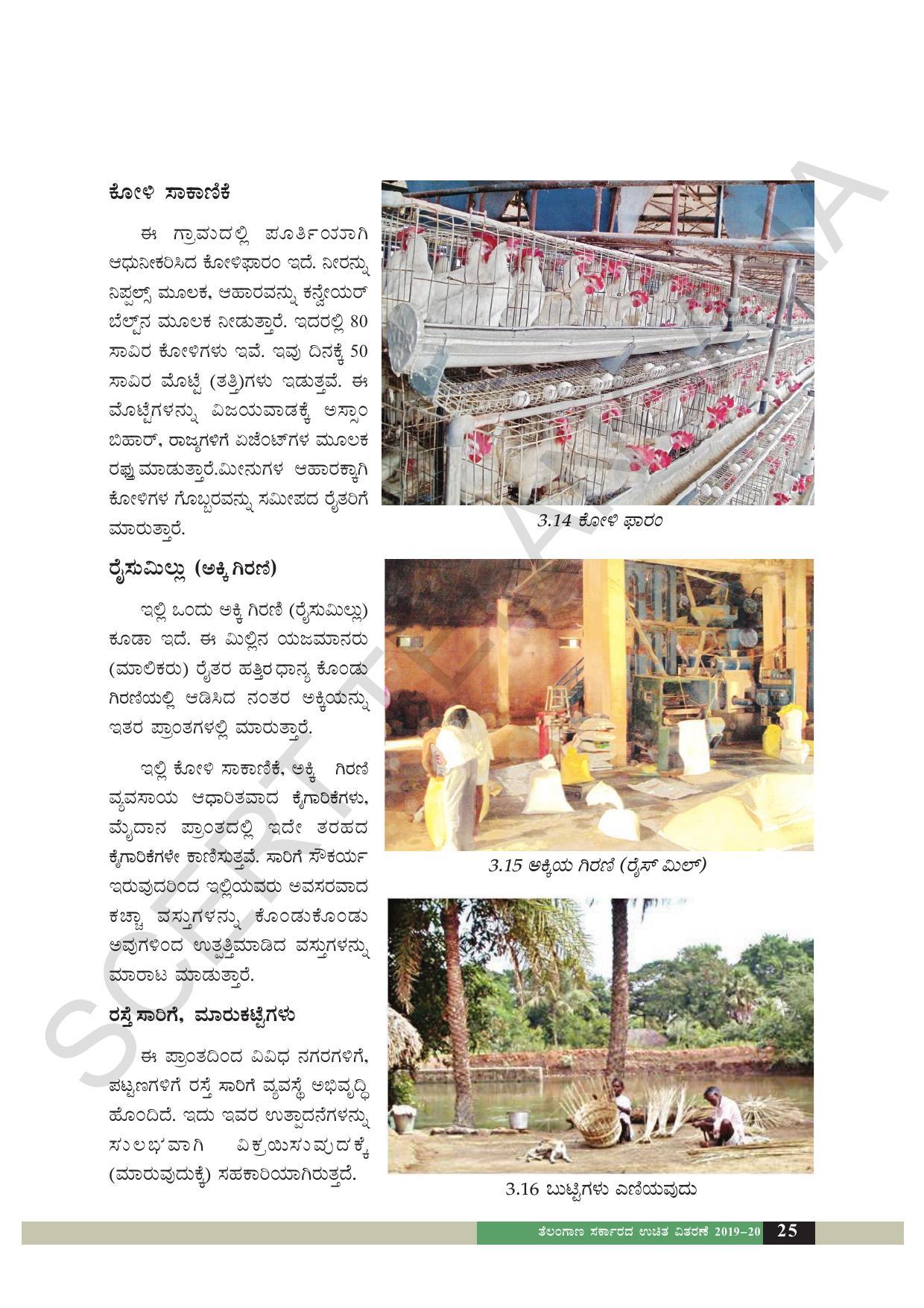 TS SCERT Class 6 Social Science  (Kannada Medium) Text Book - Page 35