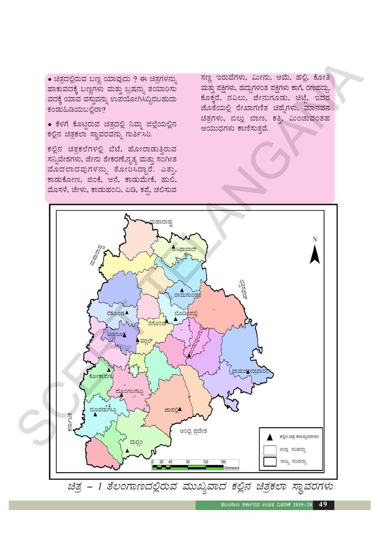 TS SCERT Class 6 Social Science  (Kannada Medium) Text Book - Page 59