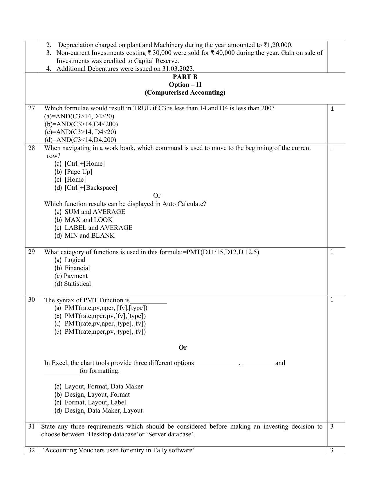 CBSE Class 12 Accountancy Sample Paper 2024 - Page 12