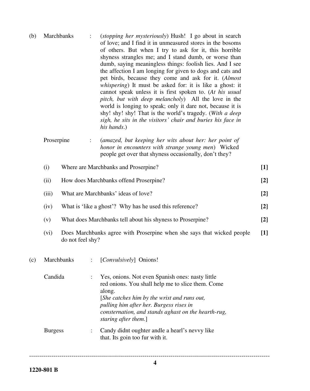 ISC Class 12 2020 English Paper II Question Paper - Page 4