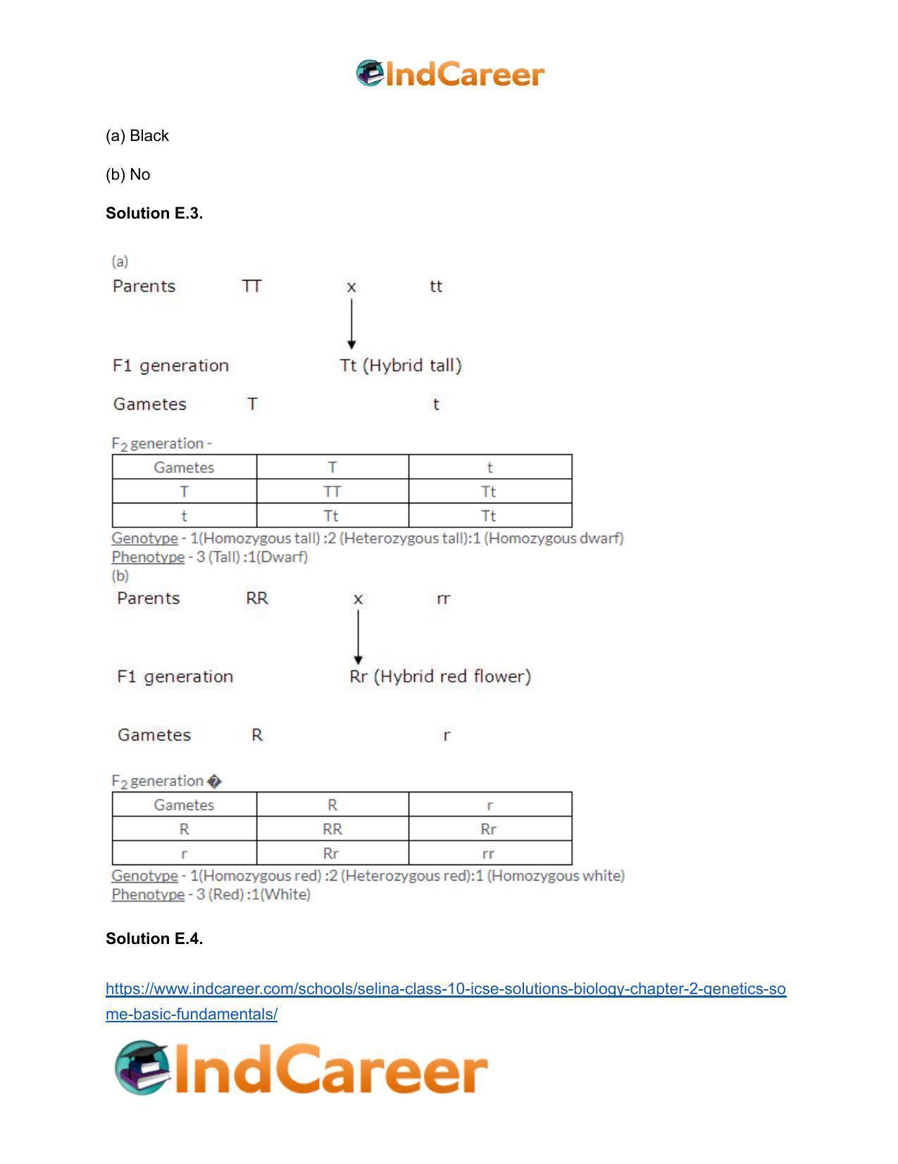 Selina Class 10 ICSE Solutions Biology : Chapter 2- Genetics Some Basic Fundamentals - Page 7