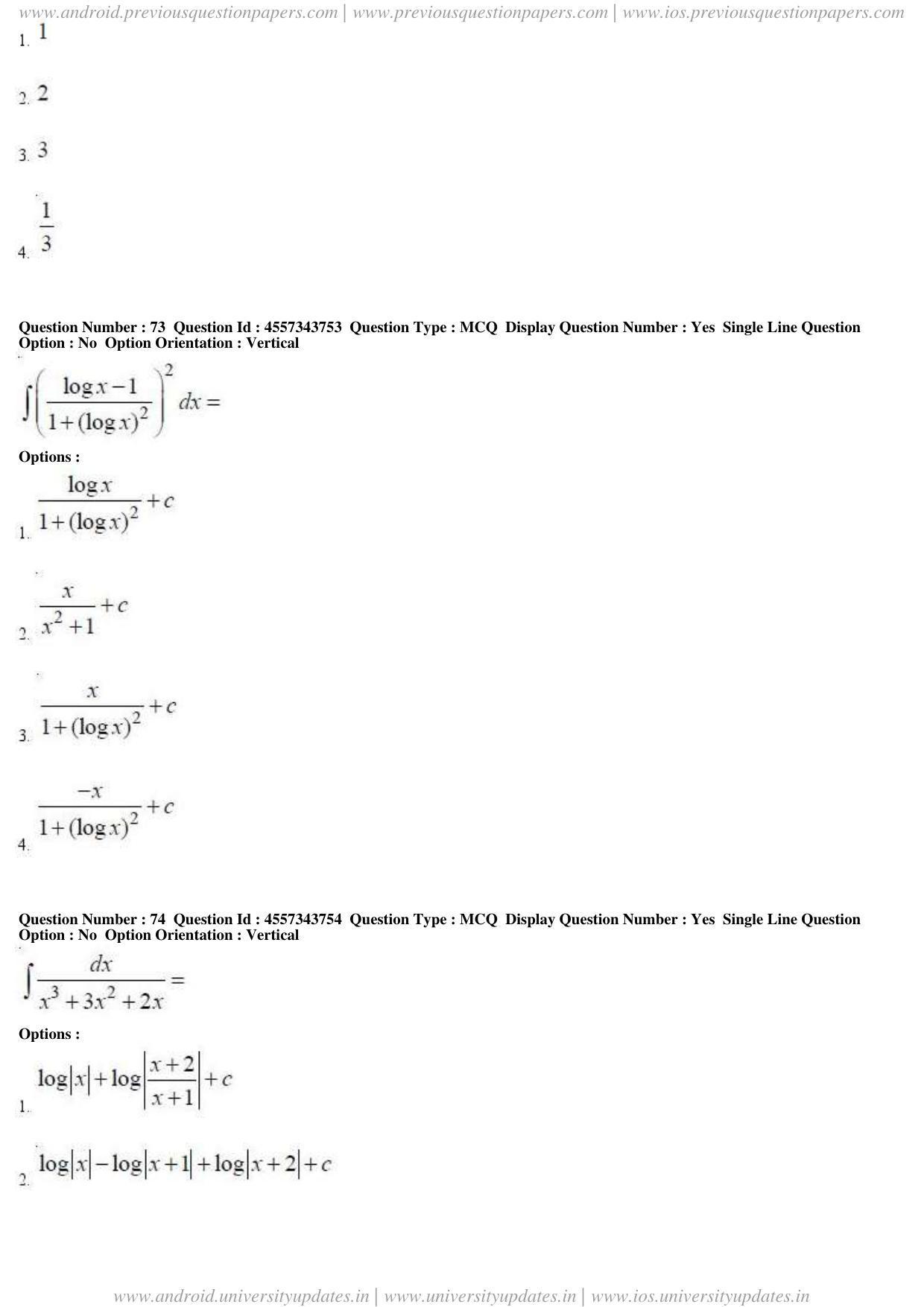 AP EAPCET 2018 - April 22, 2018 - Master Engineering Question Paper With Preliminary Keys Shift 1 - Page 37