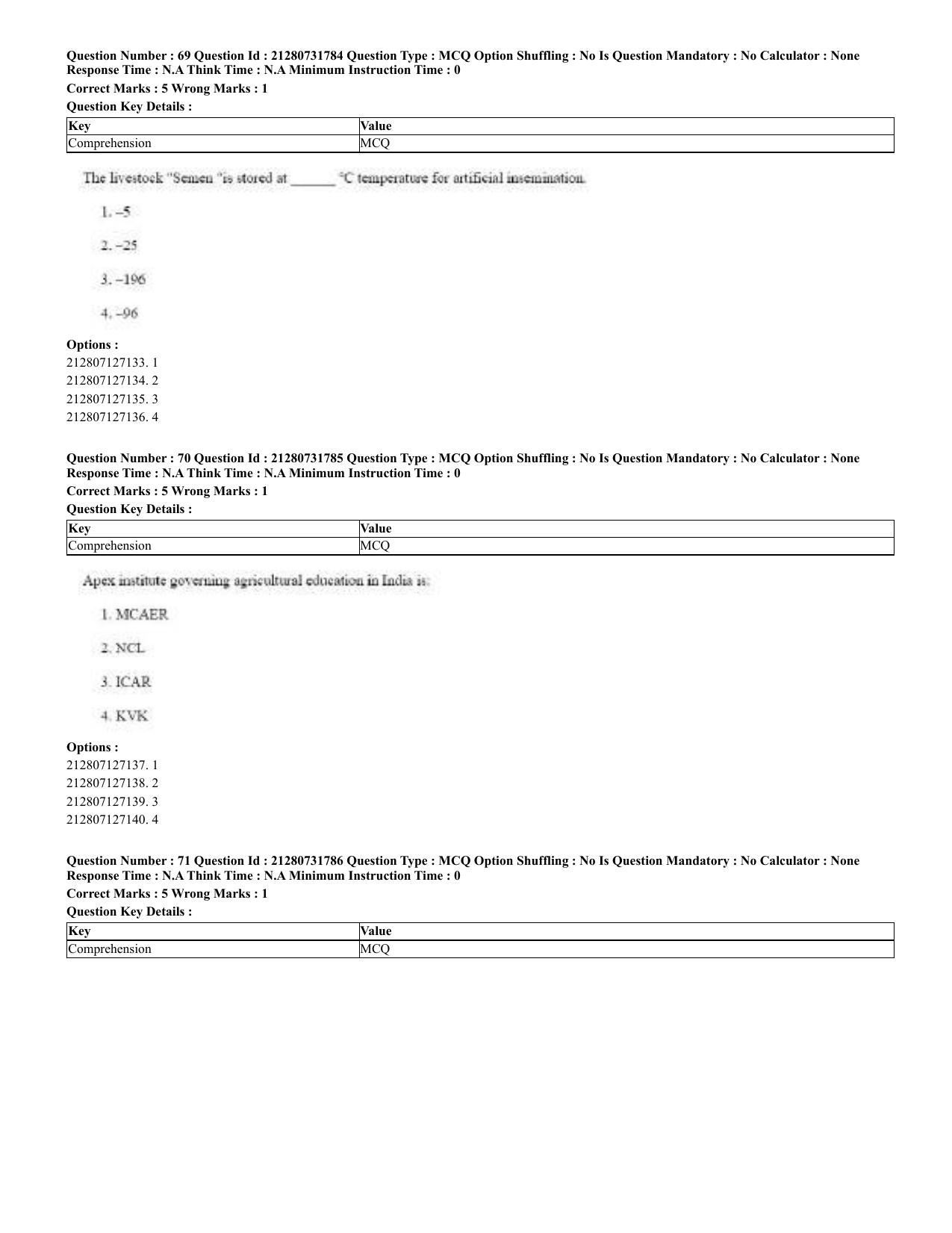 CUET 2023 English Kashmiri Shift 3 Question Papers - Page 52