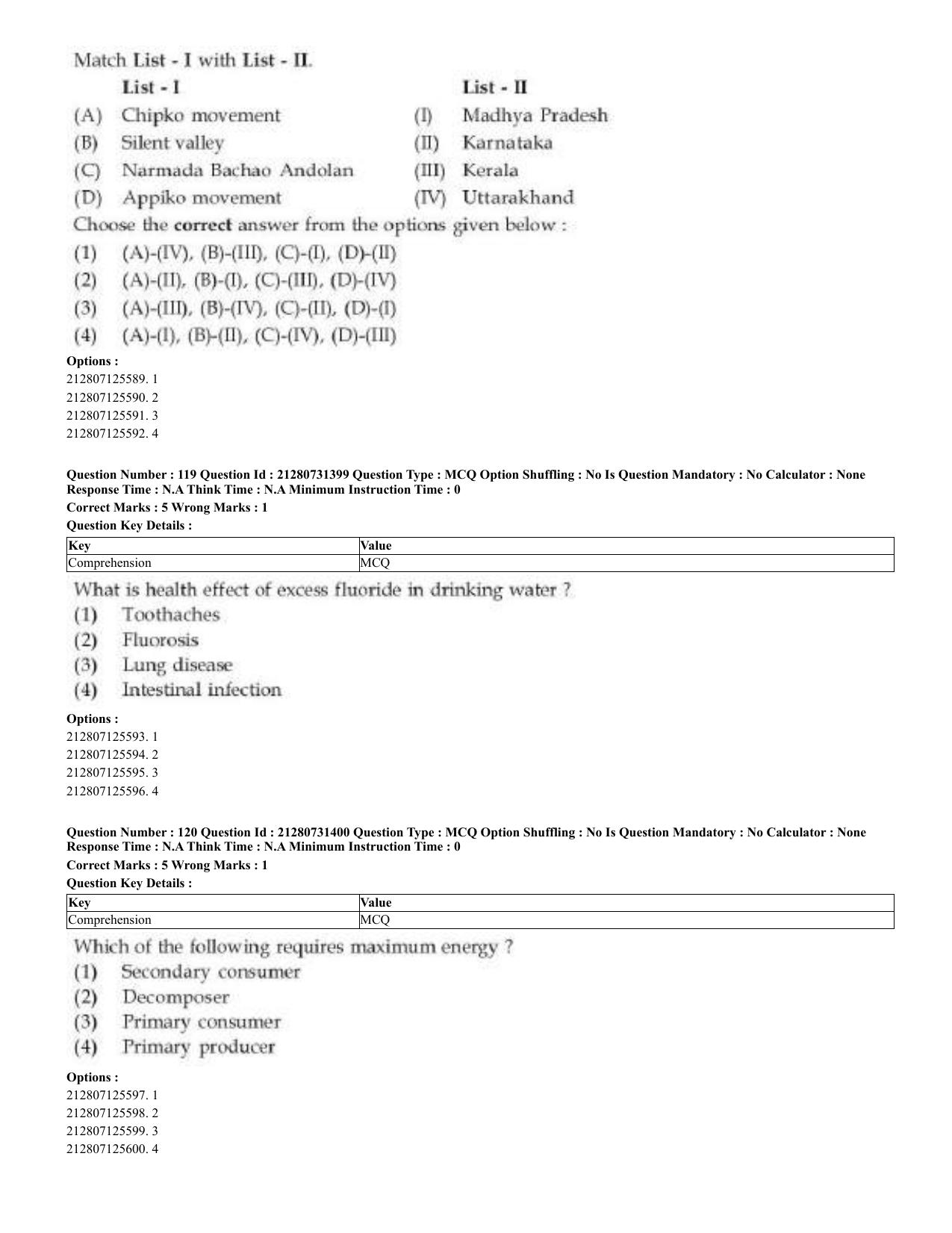 CUET 2023 English Kashmiri Shift 3 Question Papers - Page 73