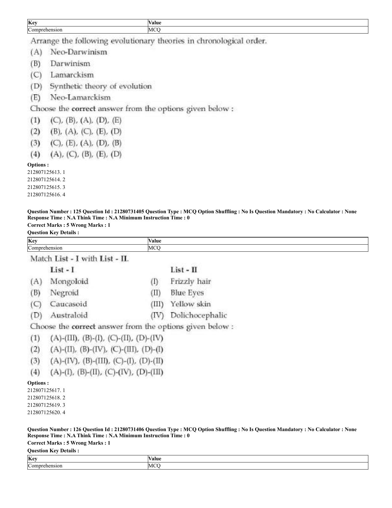 CUET 2023 English Kashmiri Shift 3 Question Papers - Page 75