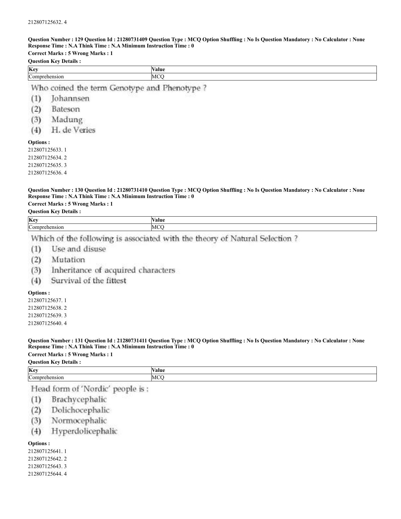 CUET 2023 English Kashmiri Shift 3 Question Papers - Page 77