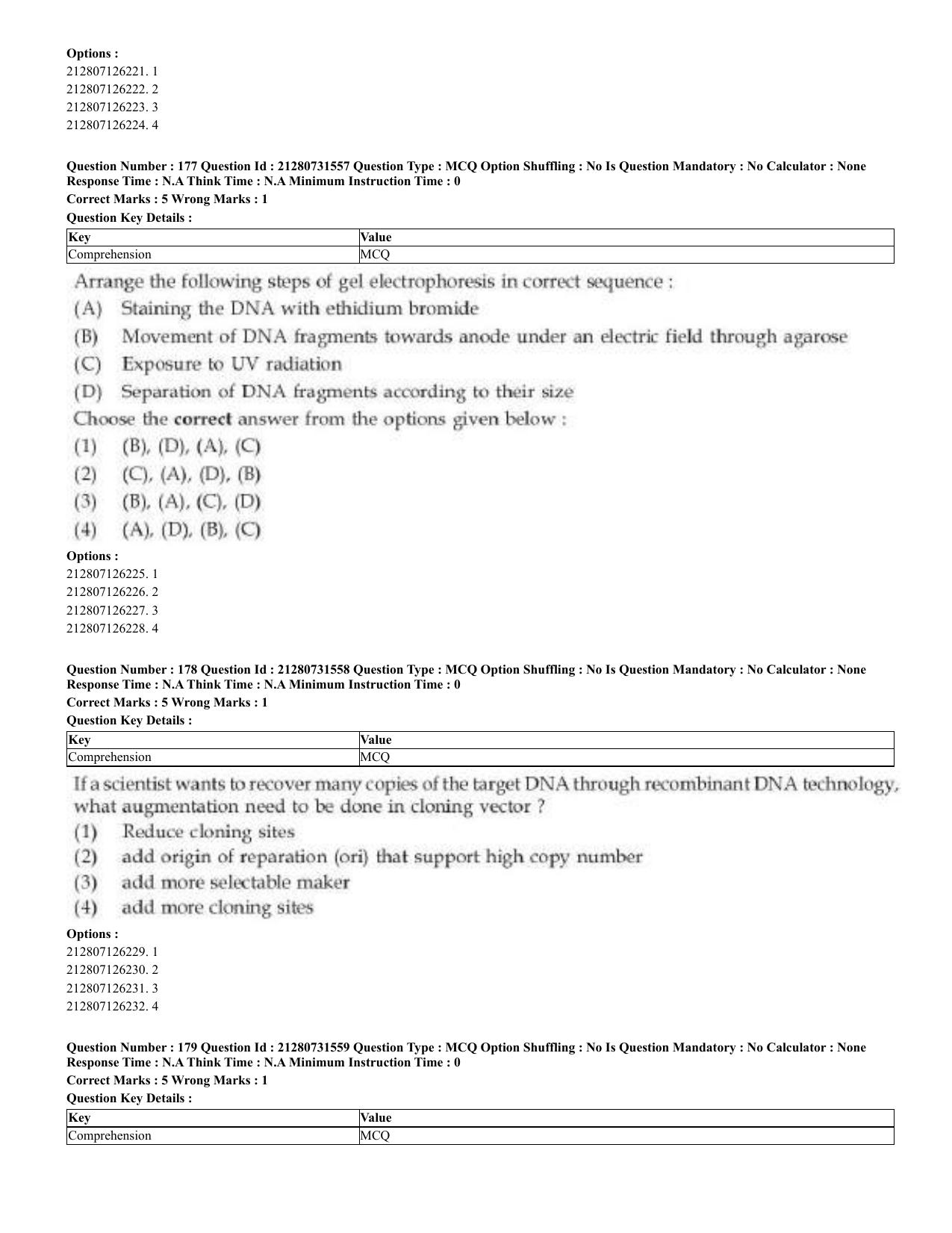 CUET 2023 English Kashmiri Shift 3 Question Papers - Page 101