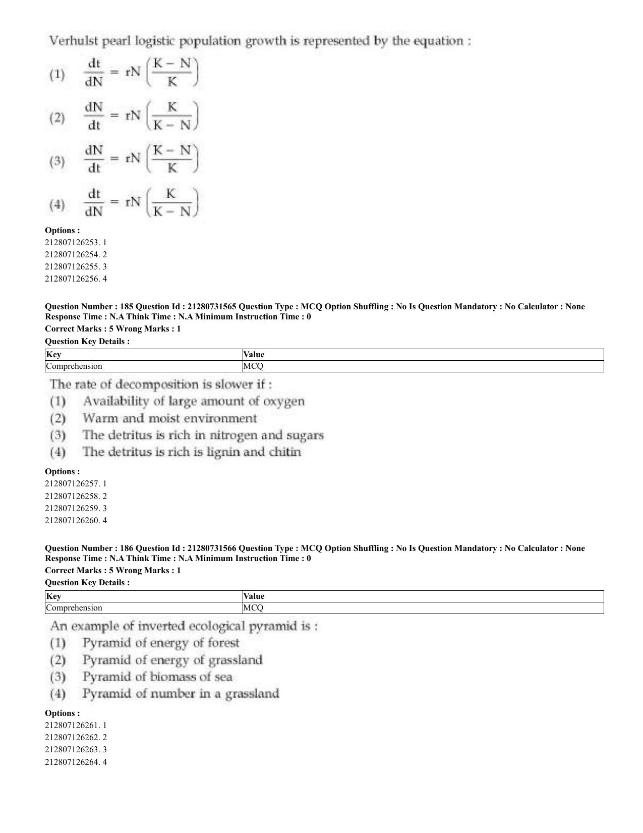 CUET 2023 English Kashmiri Shift 3 Question Papers - Page 104