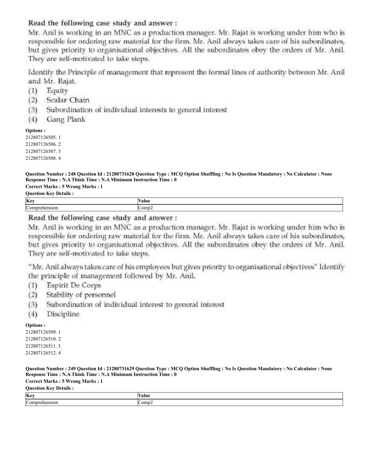 CUET 2023 English Kashmiri Shift 3 Question Papers - Page 135