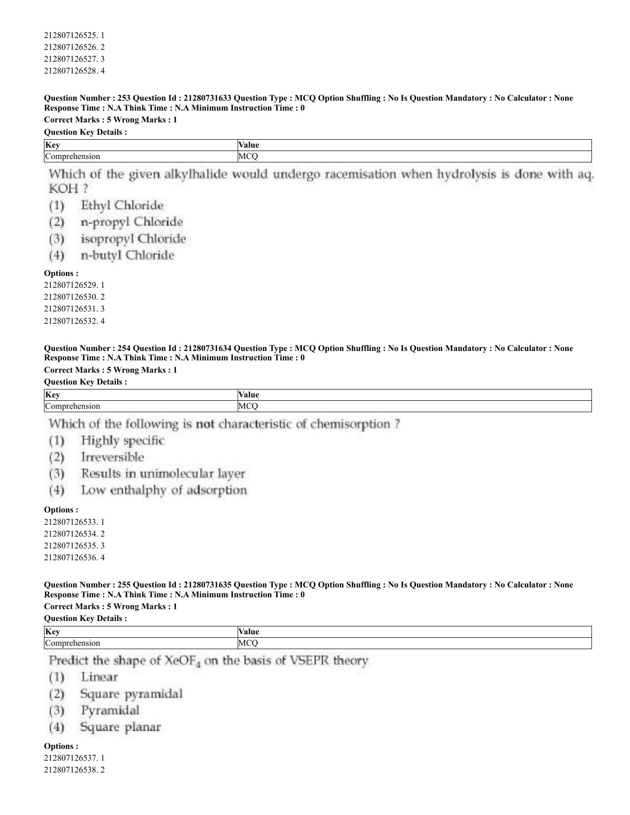 CUET 2023 English Kashmiri Shift 3 Question Papers - Page 138