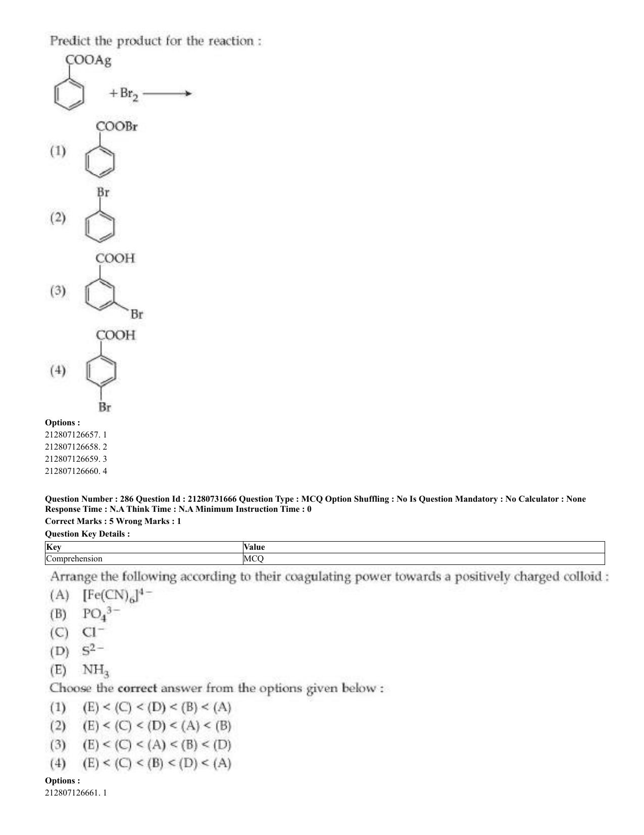 CUET 2023 English Kashmiri Shift 3 Question Papers - Page 152