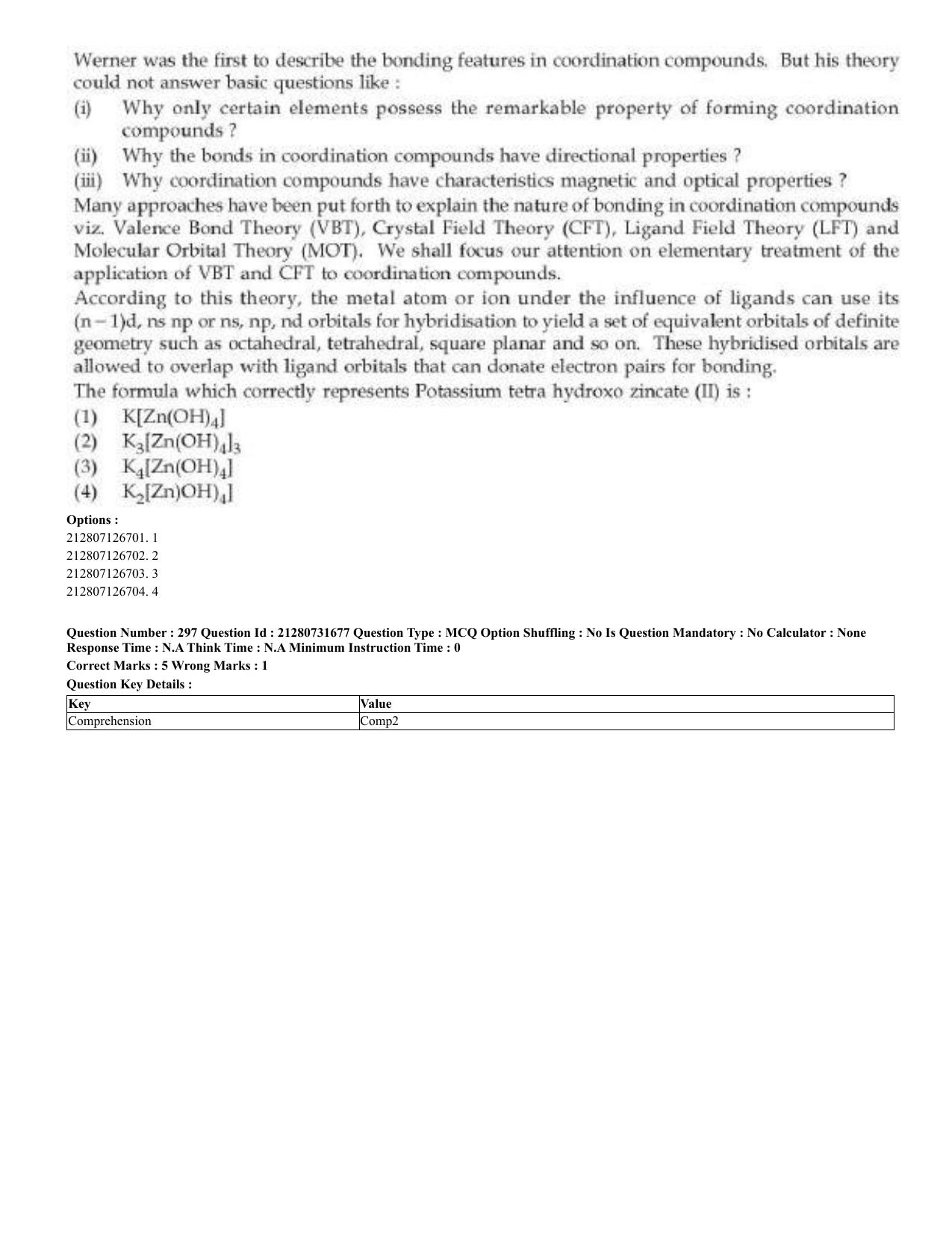 CUET 2023 English Kashmiri Shift 3 Question Papers - Page 158