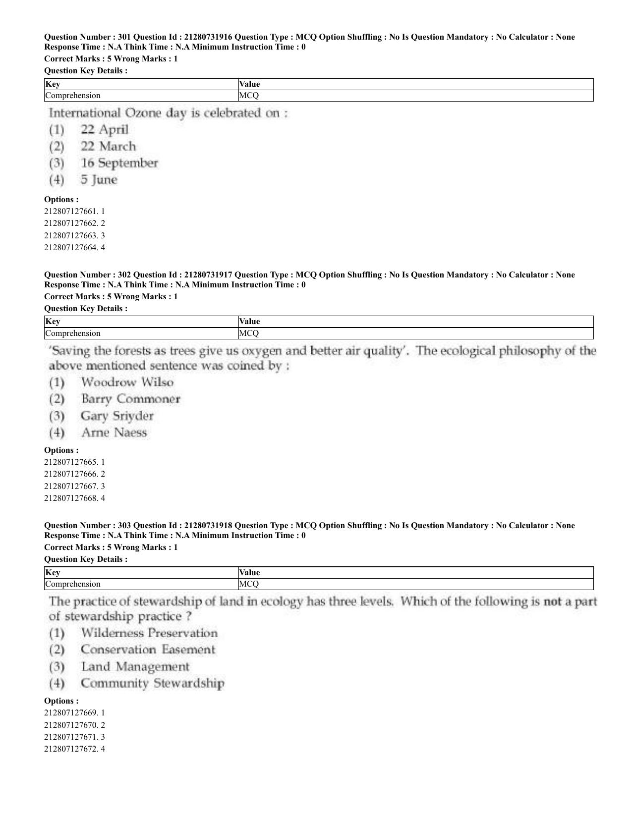 CUET 2023 English Kashmiri Shift 3 Question Papers - Page 163
