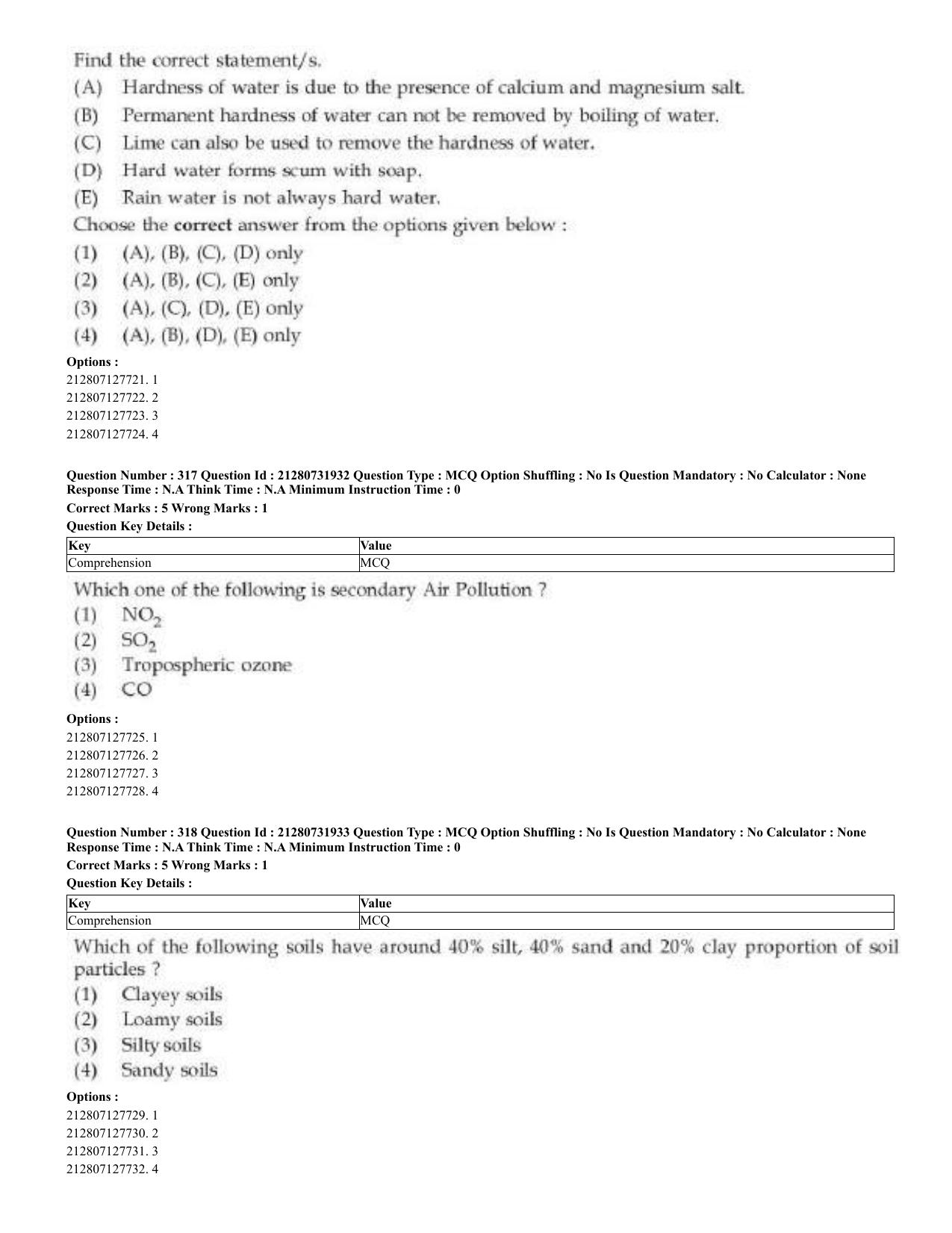 CUET 2023 English Kashmiri Shift 3 Question Papers - Page 169