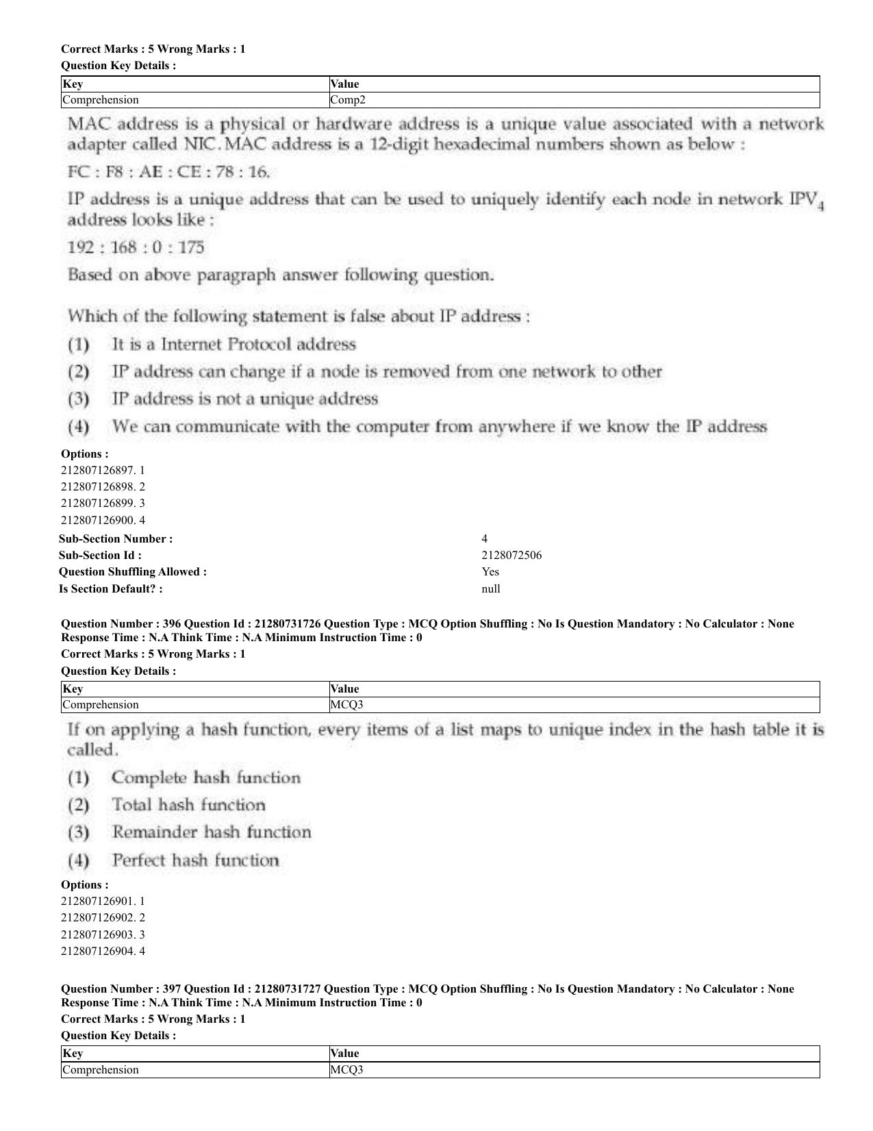 CUET 2023 English Kashmiri Shift 3 Question Papers - Page 208